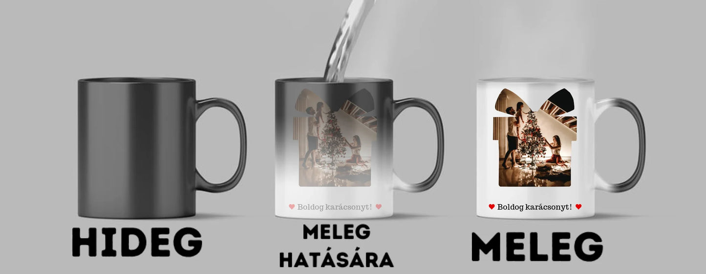 Fényképes karácsonyi ajándék - Ajándék Karácsonyra - Fényképes bögre