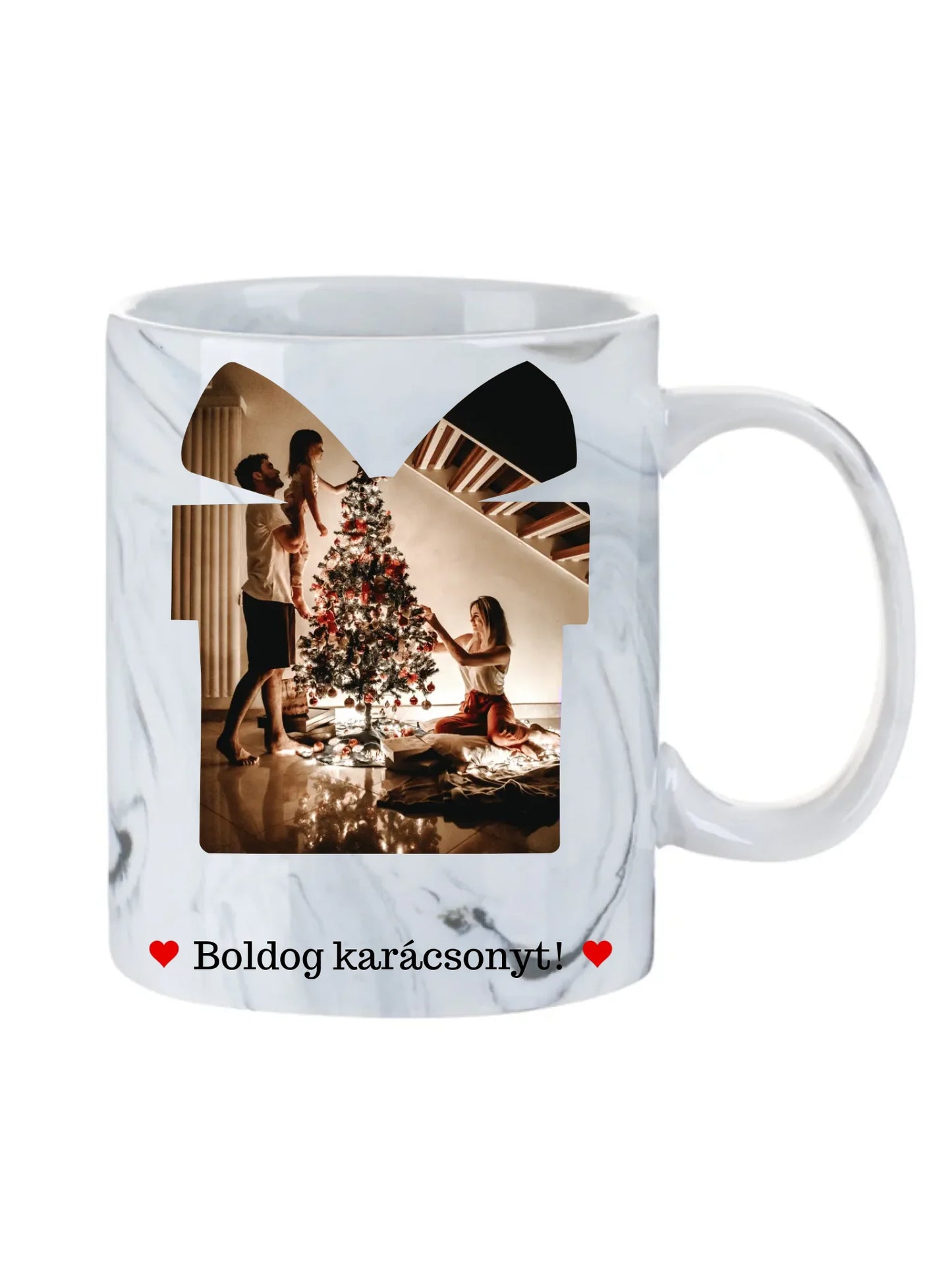 Fényképes karácsonyi ajándék - Ajándék Karácsonyra - Fényképes bögre
