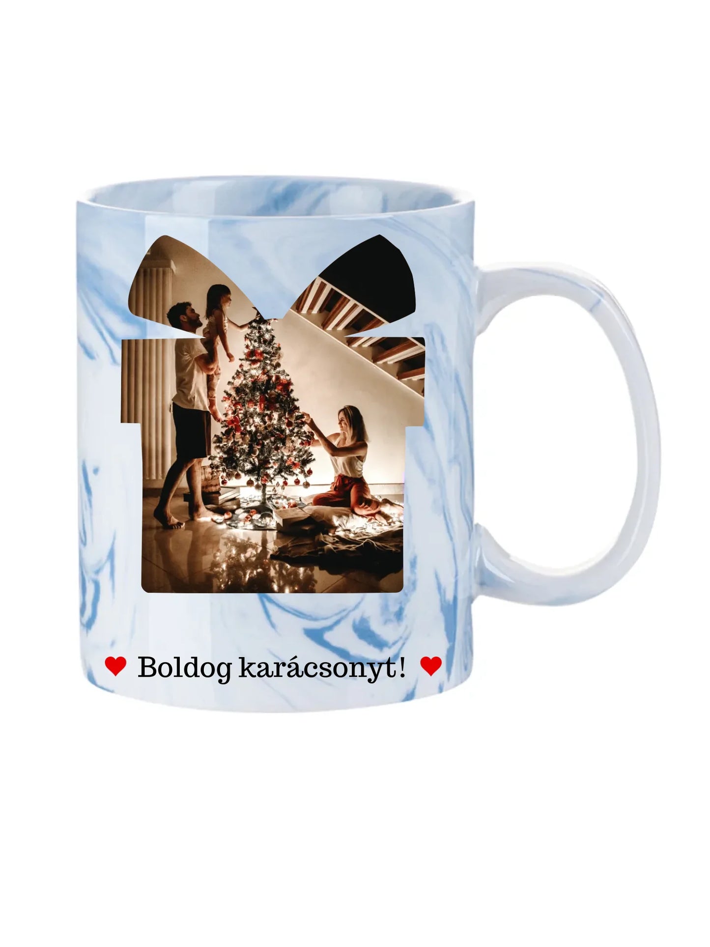 Fényképes karácsonyi ajándék - Ajándék Karácsonyra - Fényképes bögre