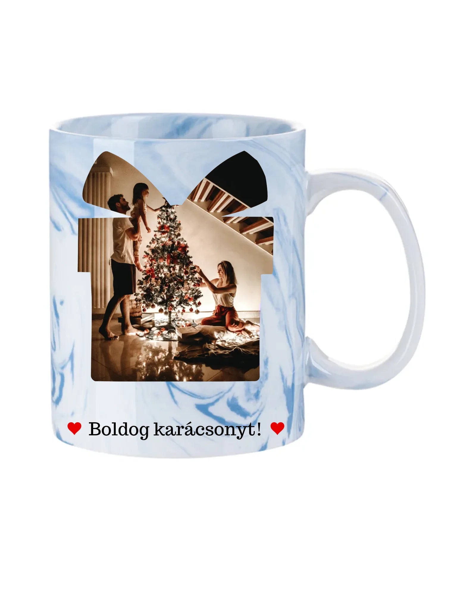 Fényképes karácsonyi ajándék - Ajándék Karácsonyra - Fényképes bögre