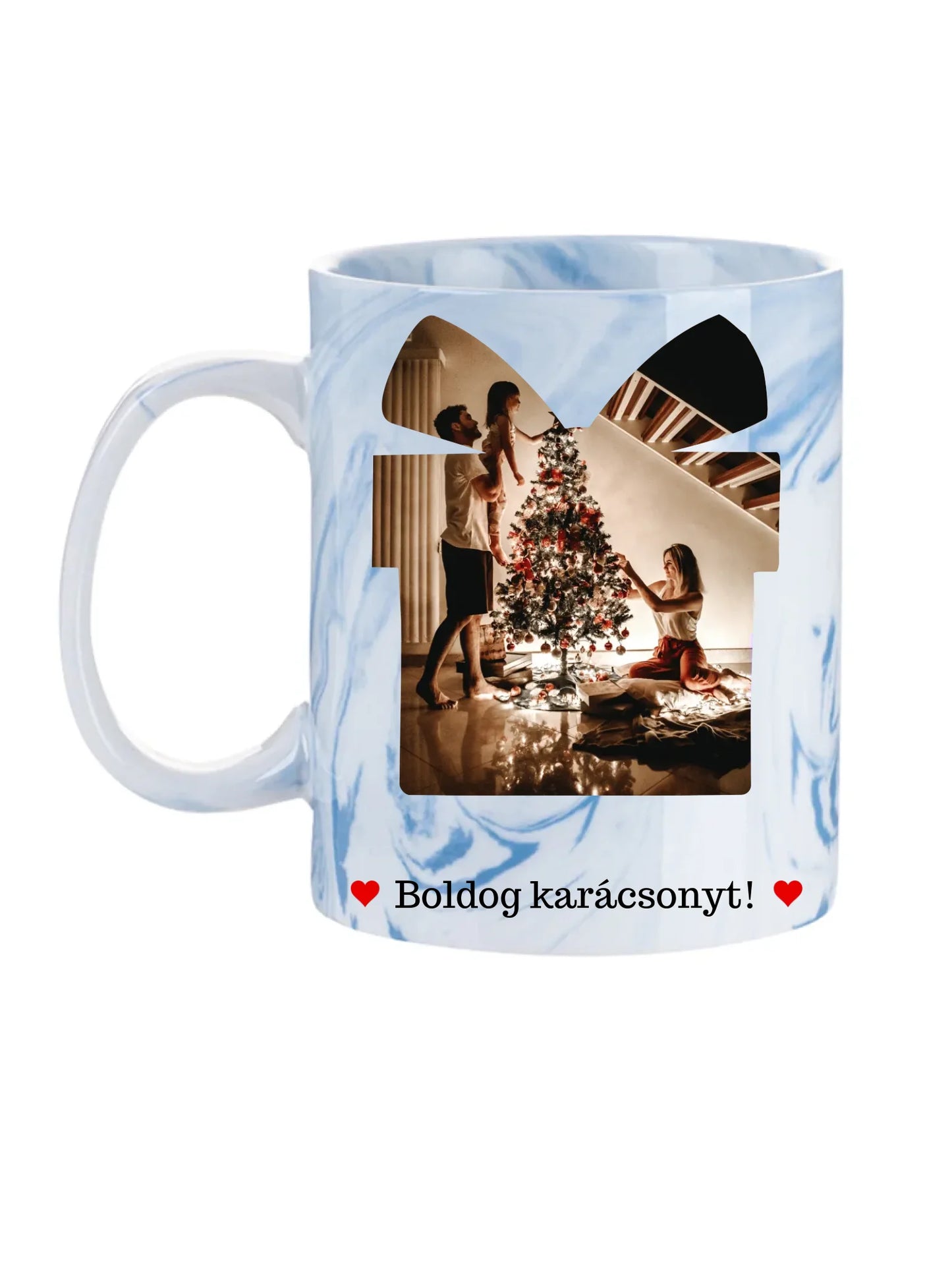 Fényképes karácsonyi ajándék - Ajándék Karácsonyra - Fényképes bögre