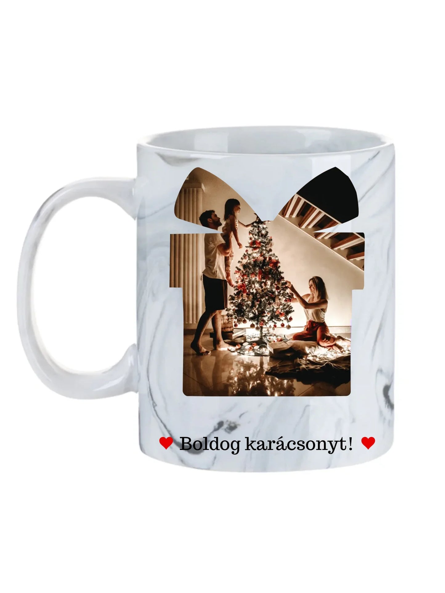 Fényképes karácsonyi ajándék - Ajándék Karácsonyra - Fényképes bögre