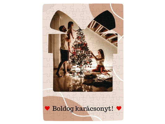 Fényképes karácsonyi ajándék - Ajándék Karácsonyra - Fényképes puzzle