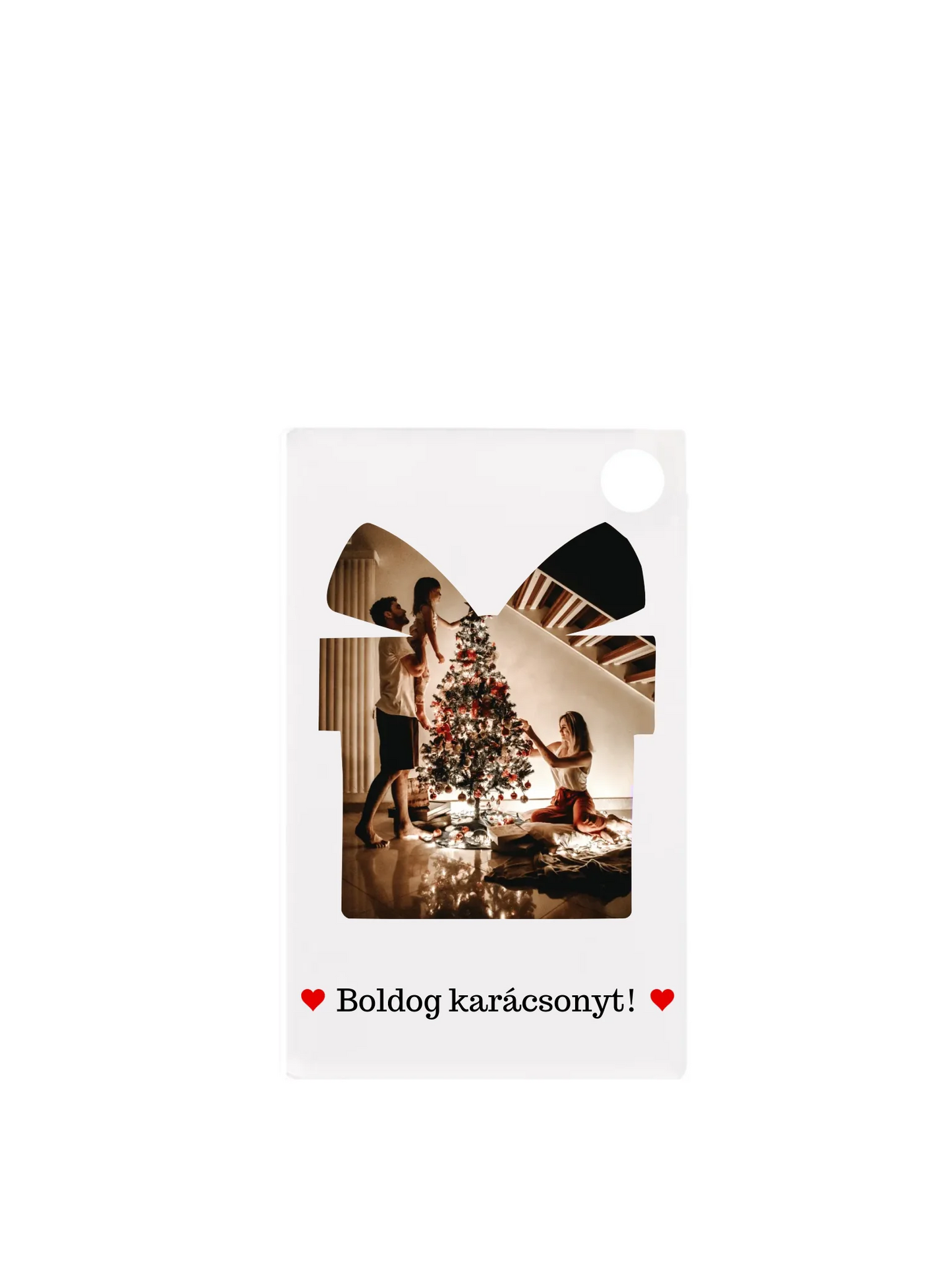 Téglalap alakú kulcstartó eleje minden nélkül belső nélkül - álló