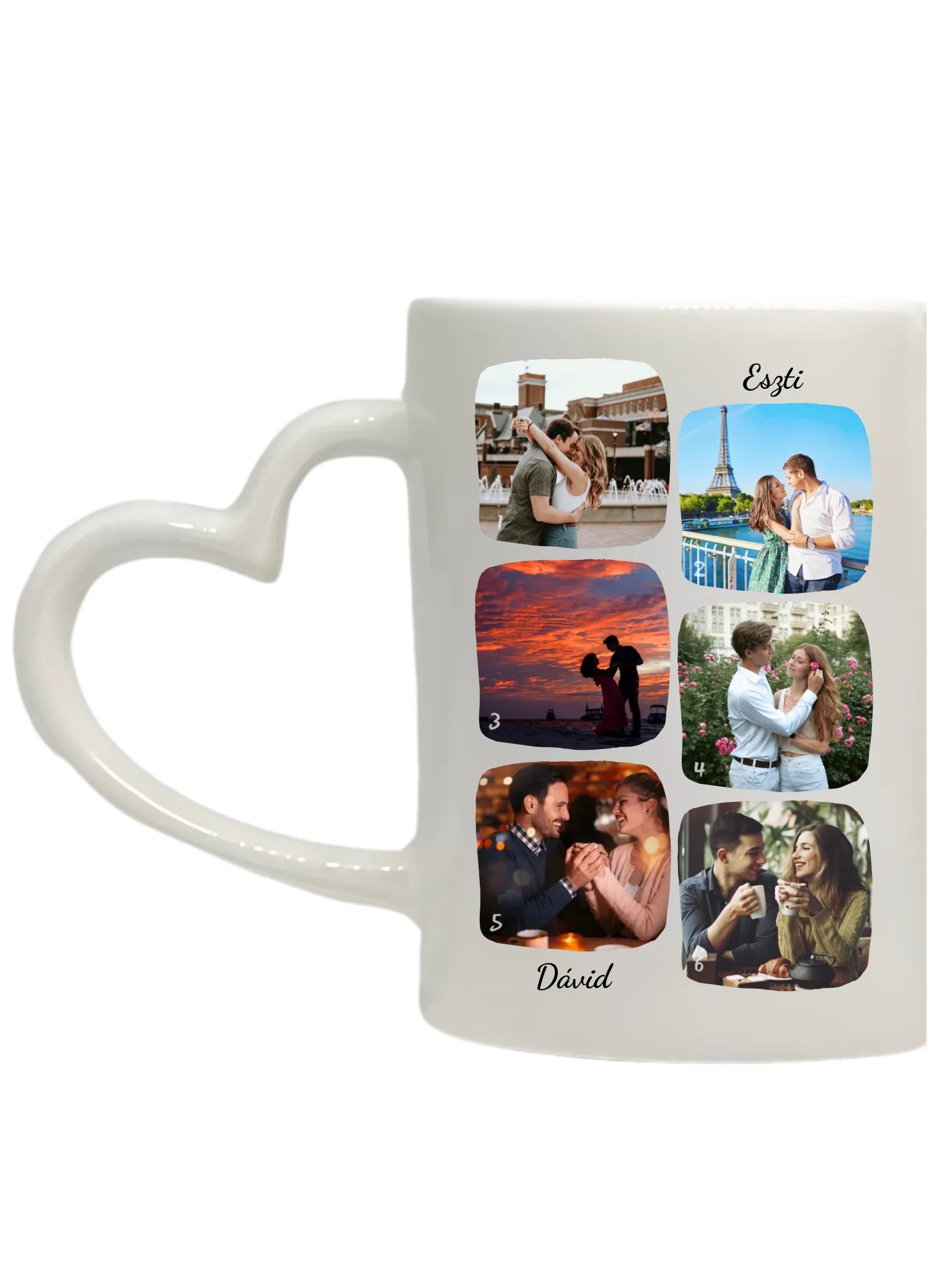 Páros bögre bal oldal