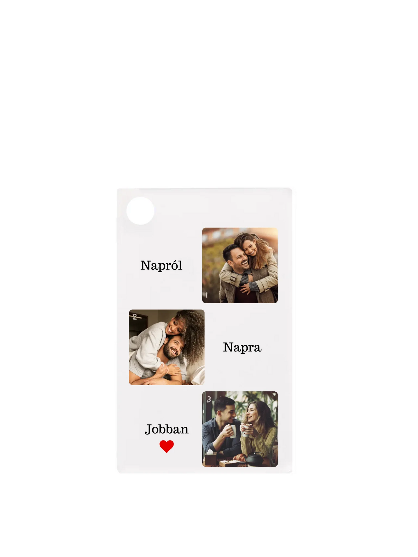 Téglalap alakú kulcstartó hátulja minden nélkül belső nélkül - álló