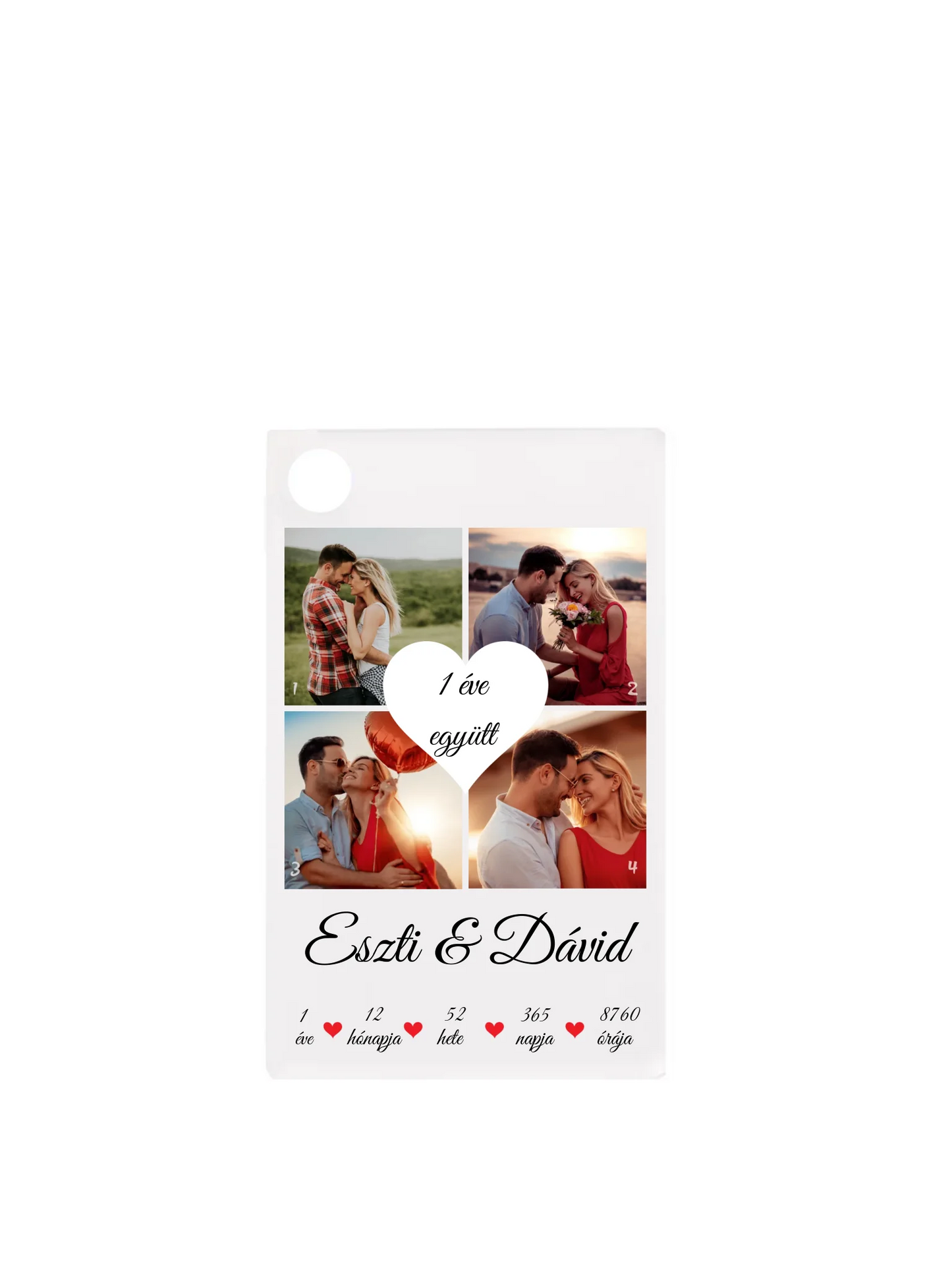 Téglalap alakú kulcstartó hátulja minden nélkül belső nélkül - álló