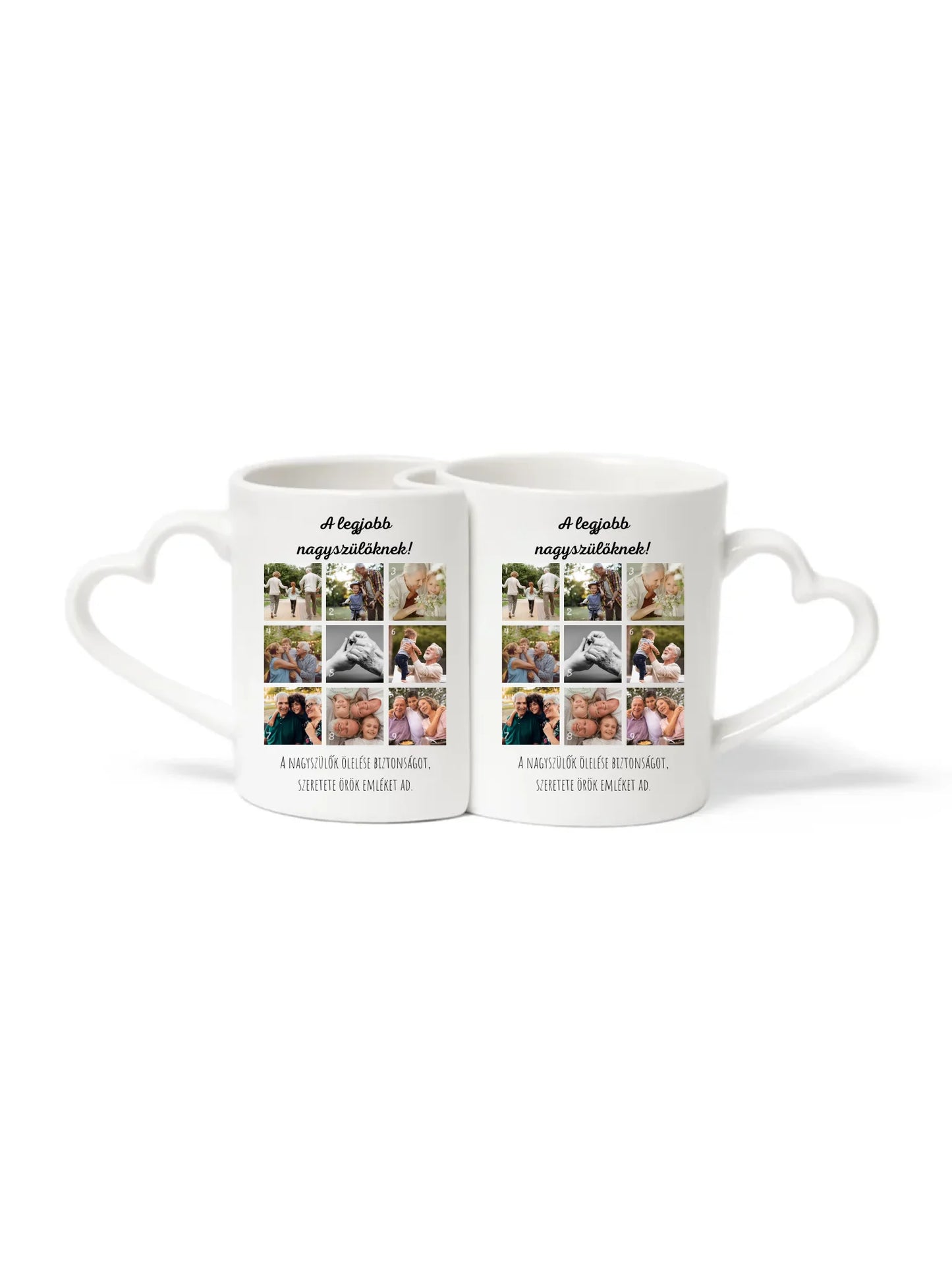 Páros bögre felülről