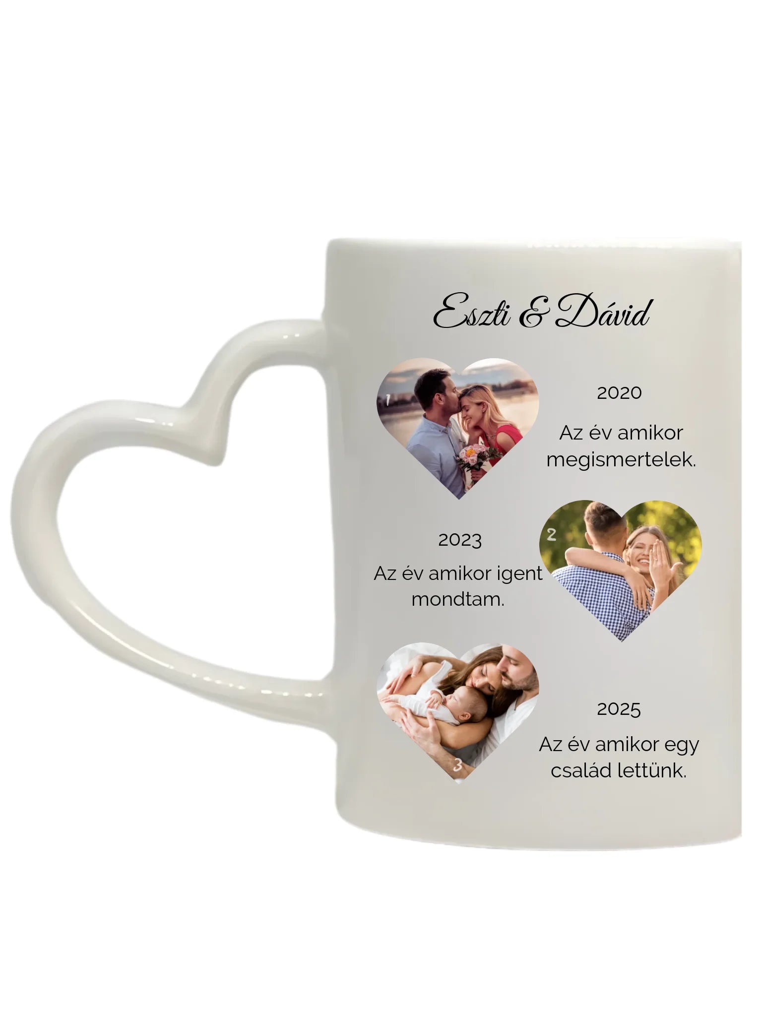 Páros bögre bal oldal