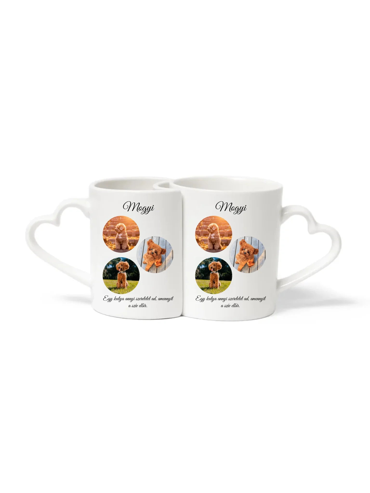 Páros bögre felülről