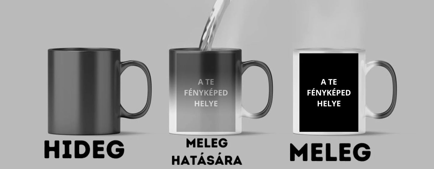 Egyedi saját fényképes bögre - Töltsd fel saját fényképedet!