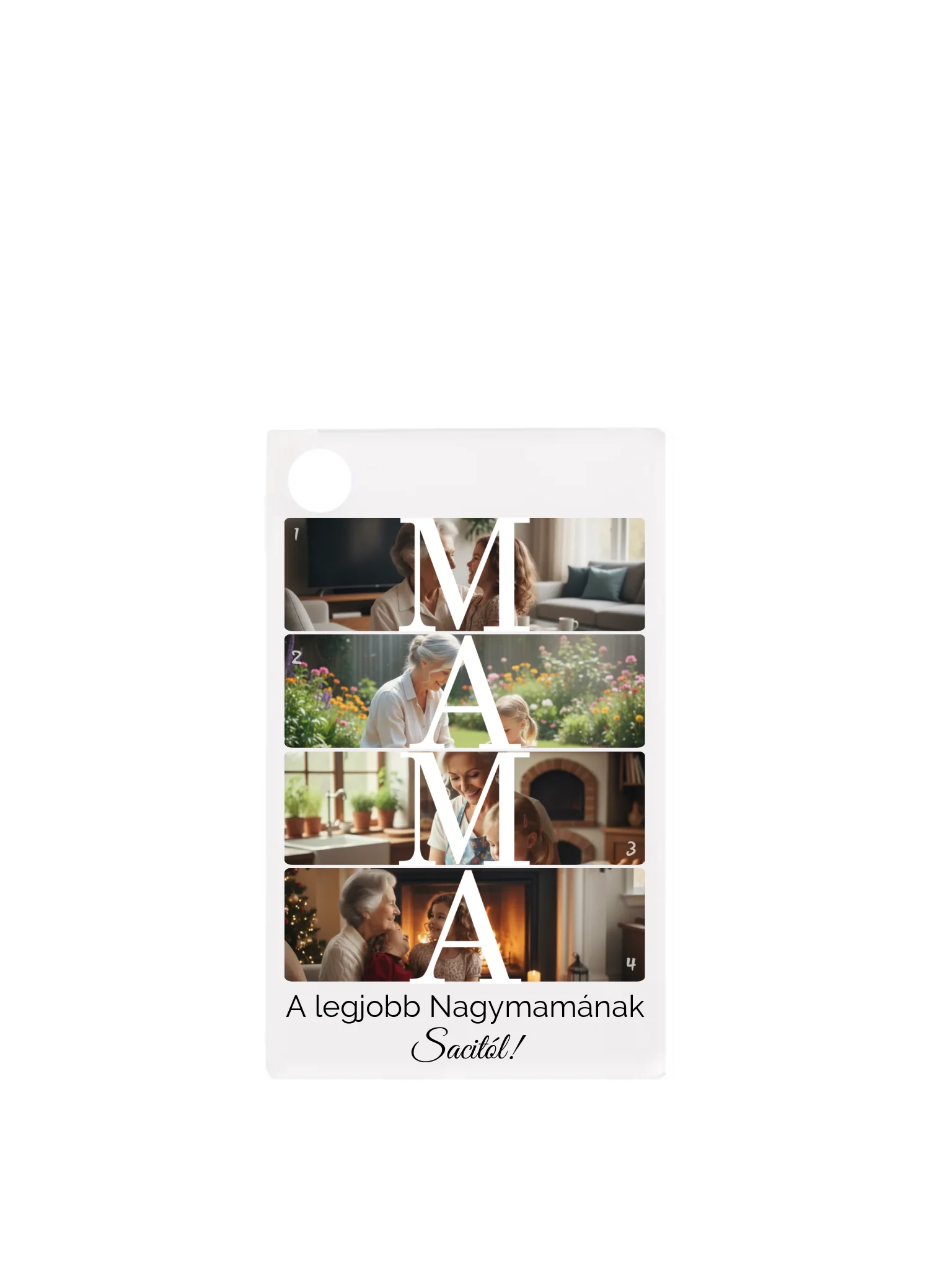 Téglalap alakú kulcstartó hátulja minden nélkül belső nélkül - álló