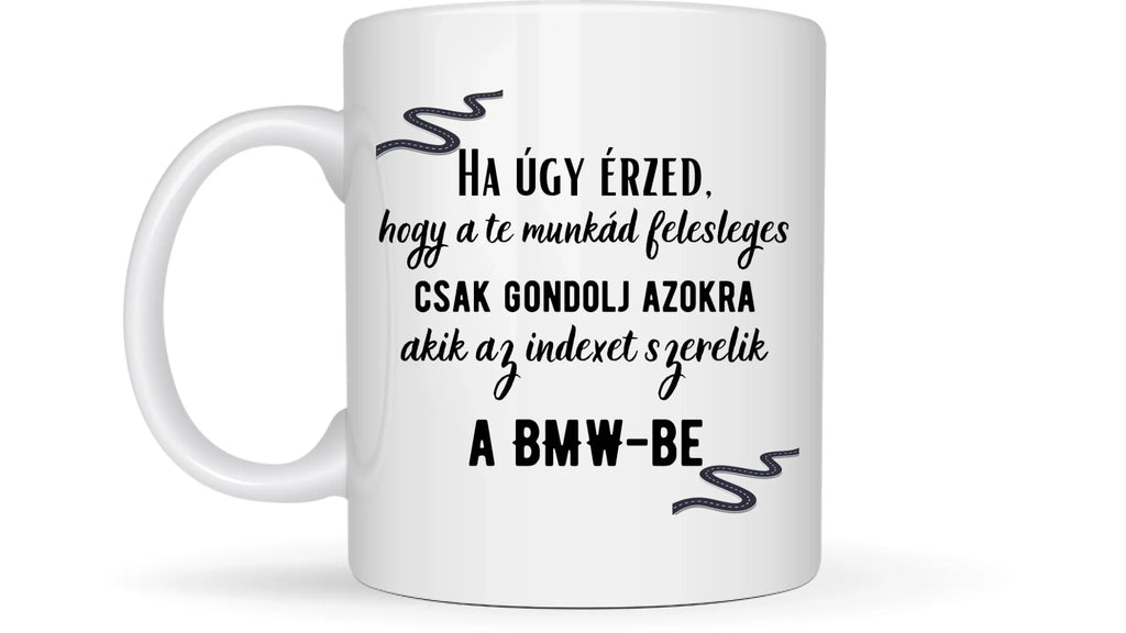 E30 - Egyedi személyre szabható bögre