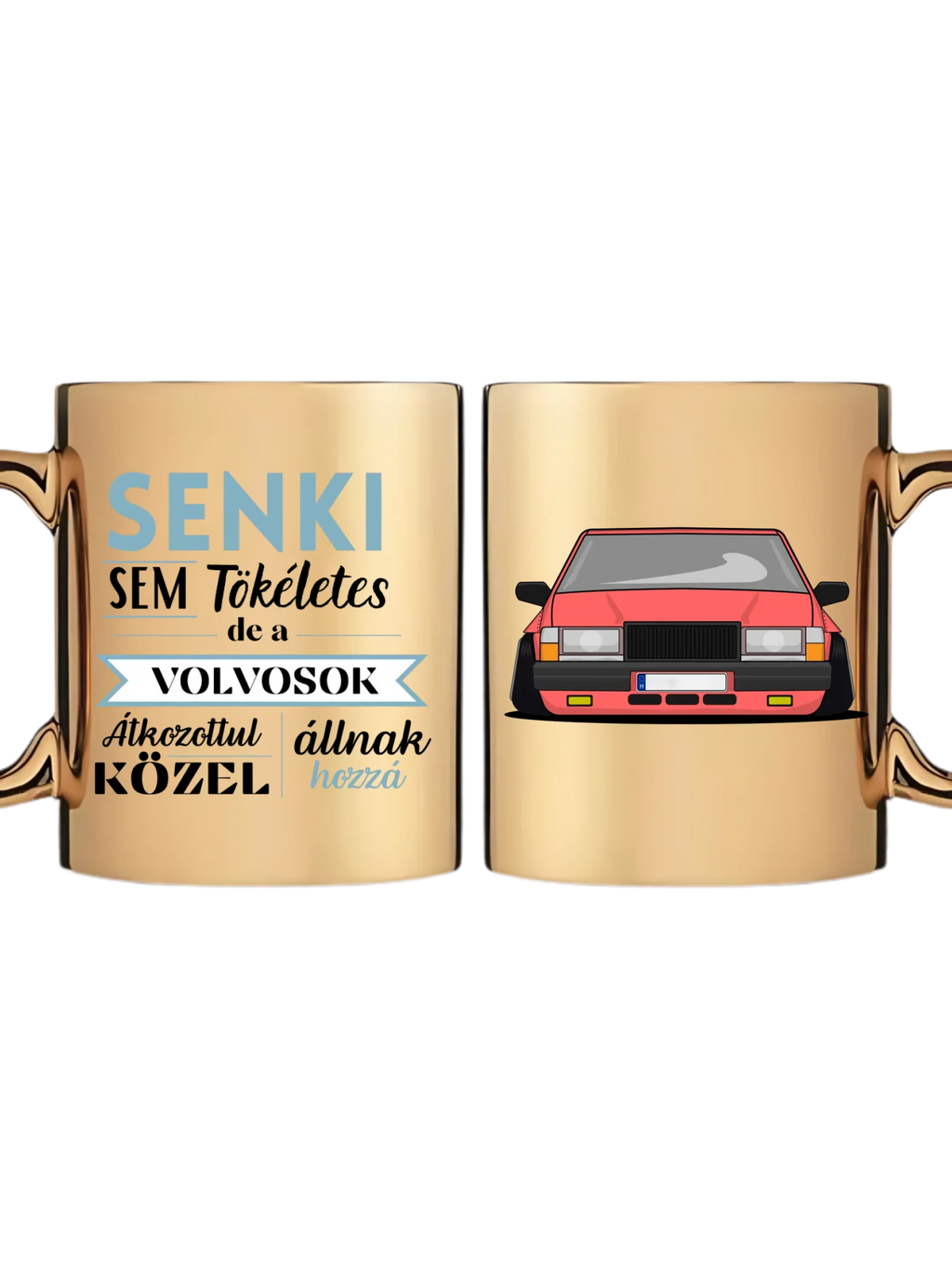 Arany metál bögre