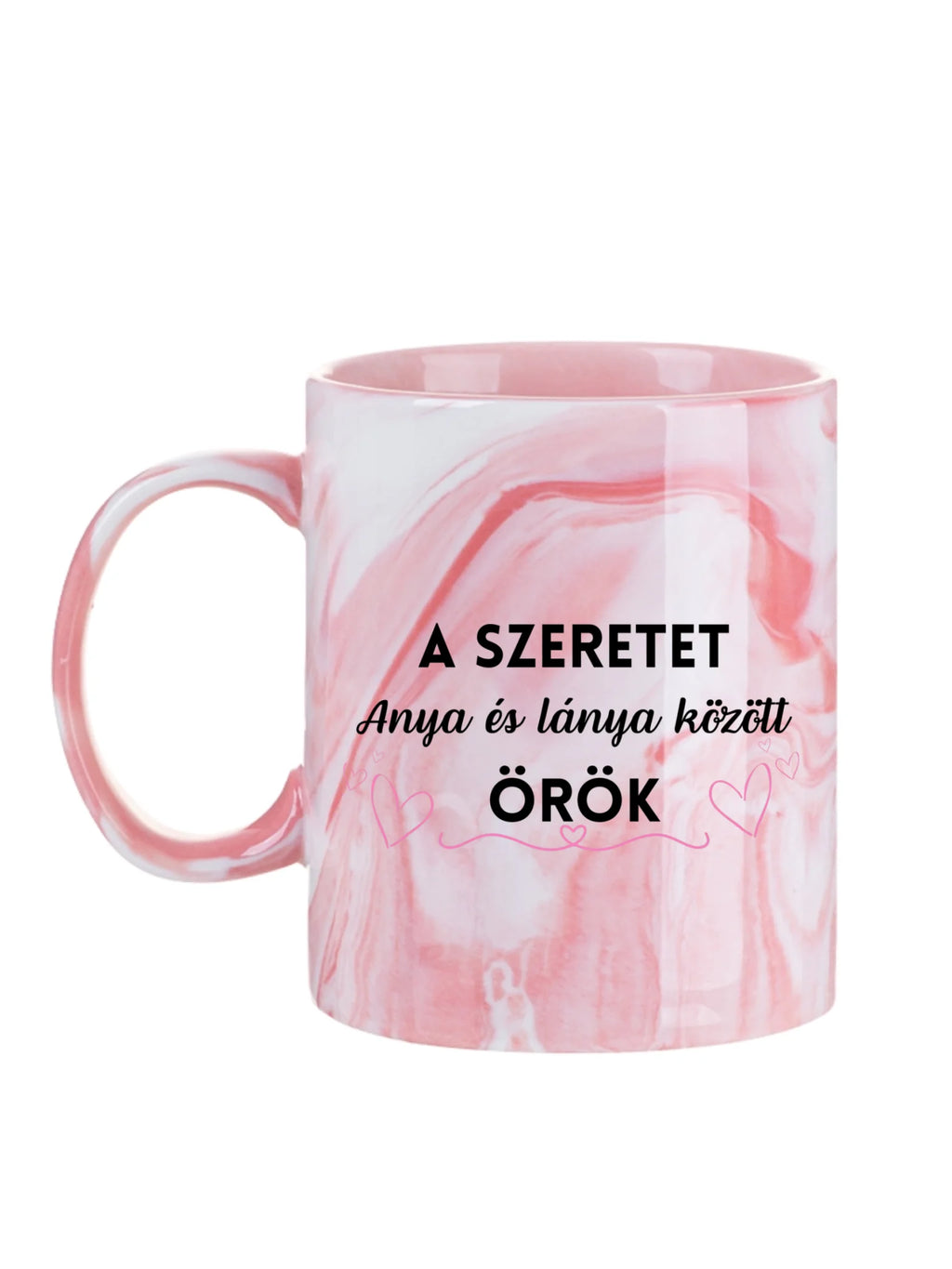Karácsony Anya, lánya - Egyedi személyre szabható bögre