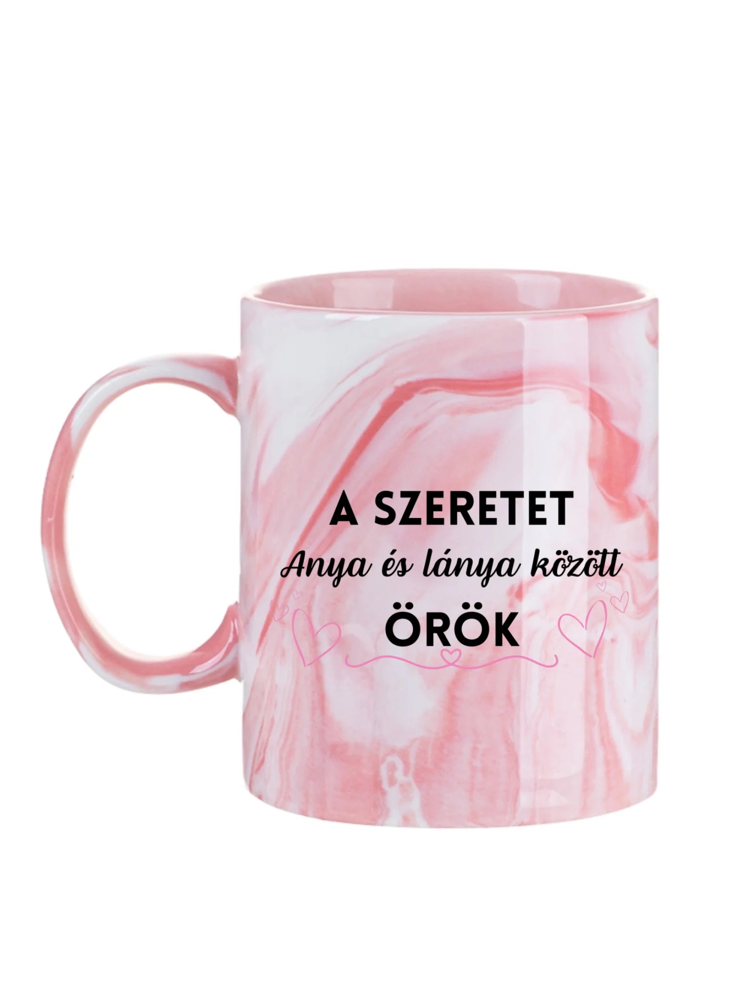 Karácsony Anya, lánya - Egyedi személyre szabható bögre