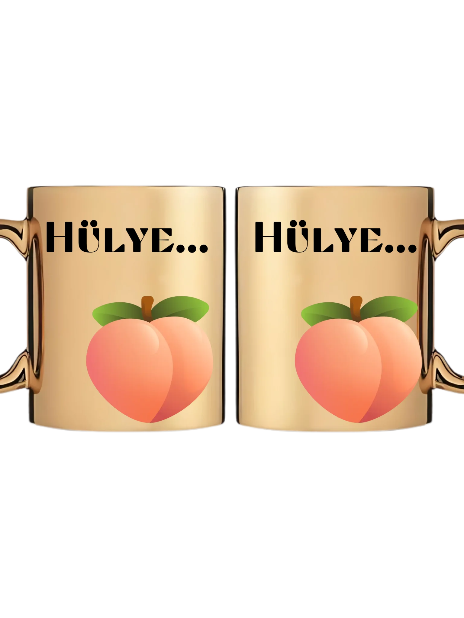 Arany metál bögre