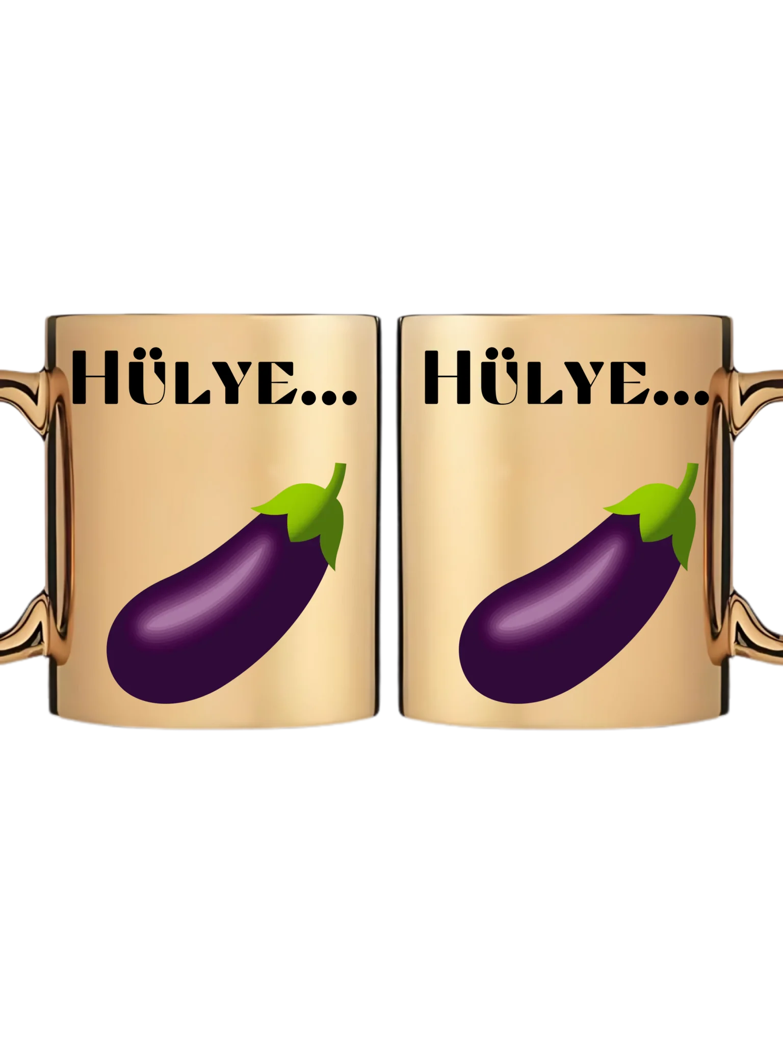 Arany metál bögre