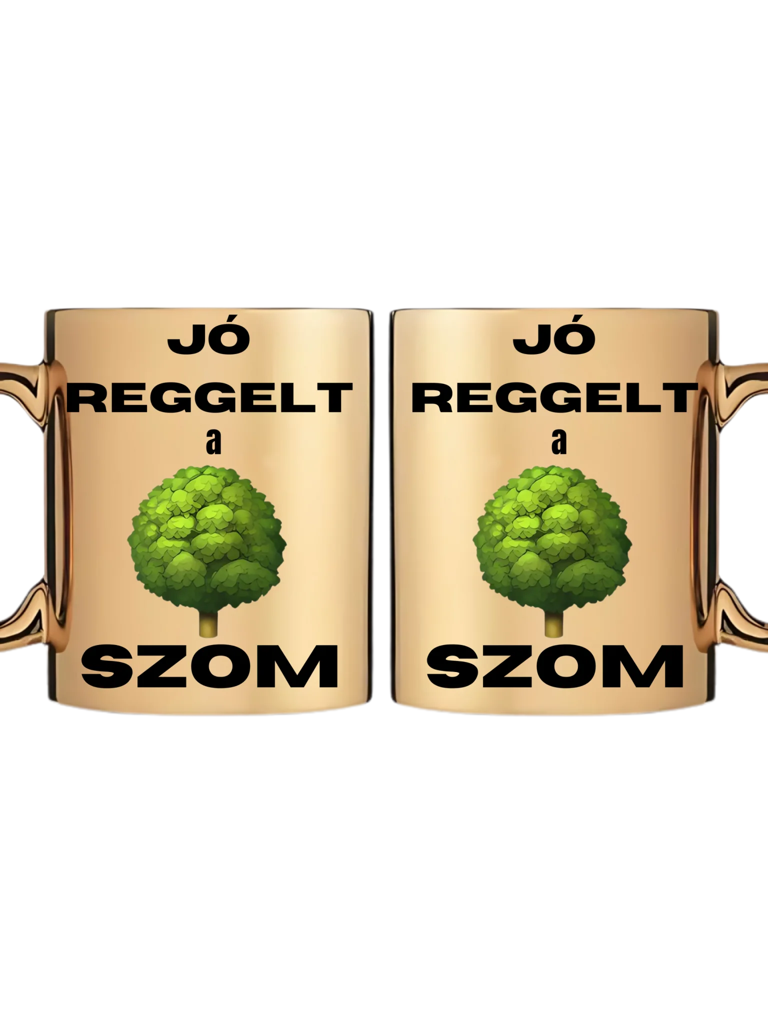 Arany metál bögre