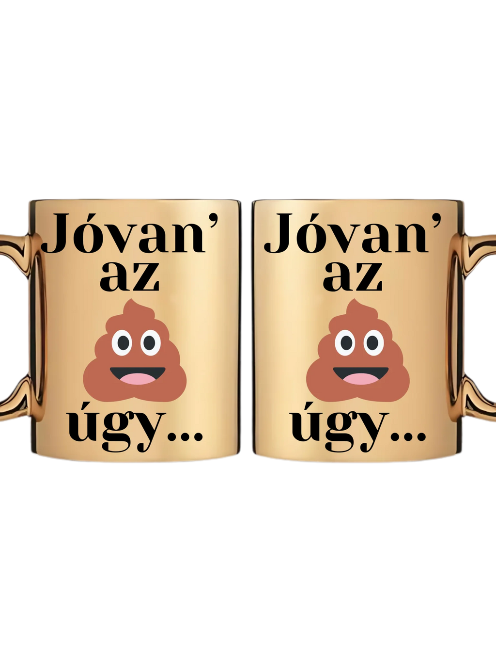 Arany metál bögre