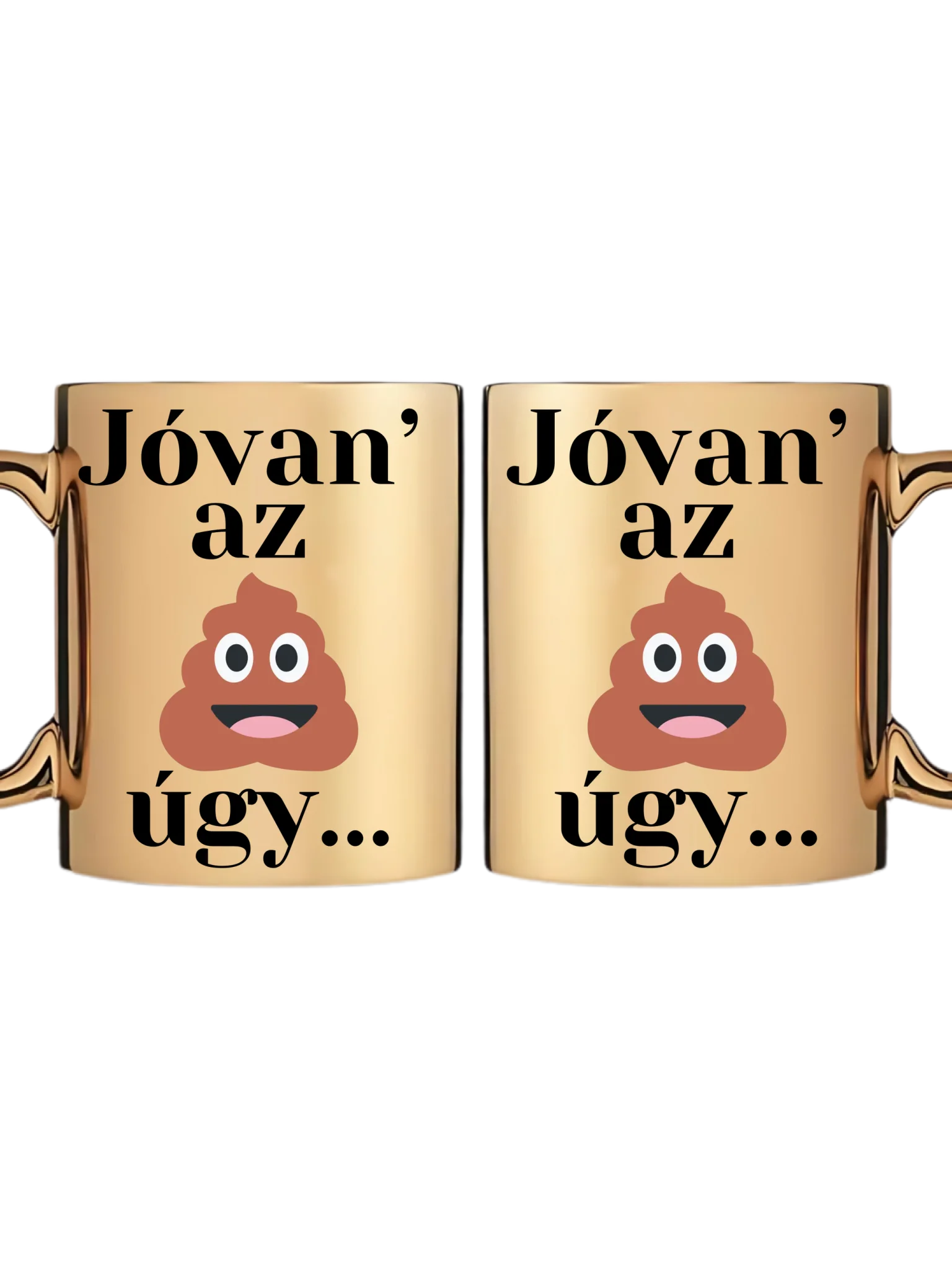 Arany metál bögre
