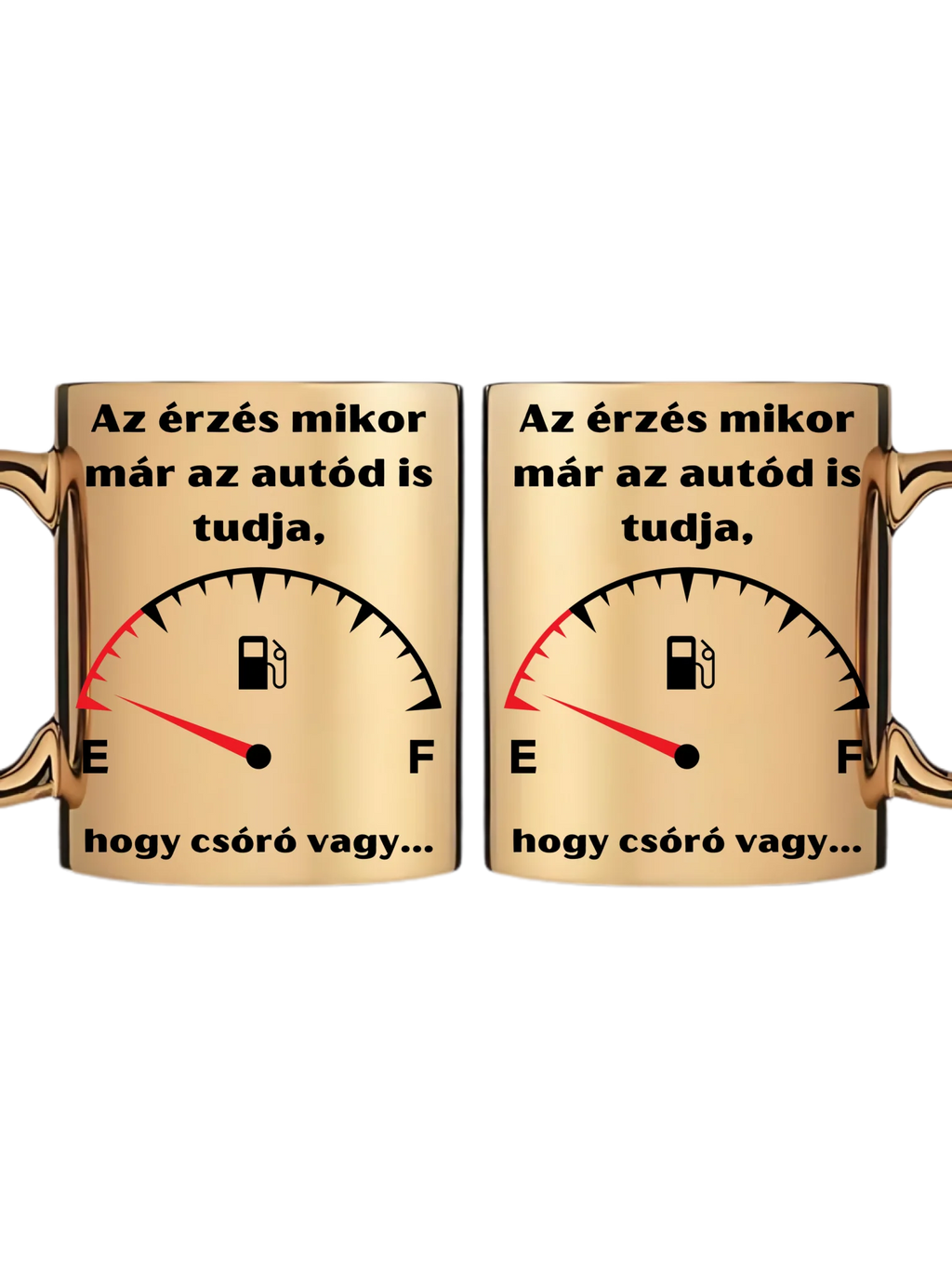 Arany metál bögre