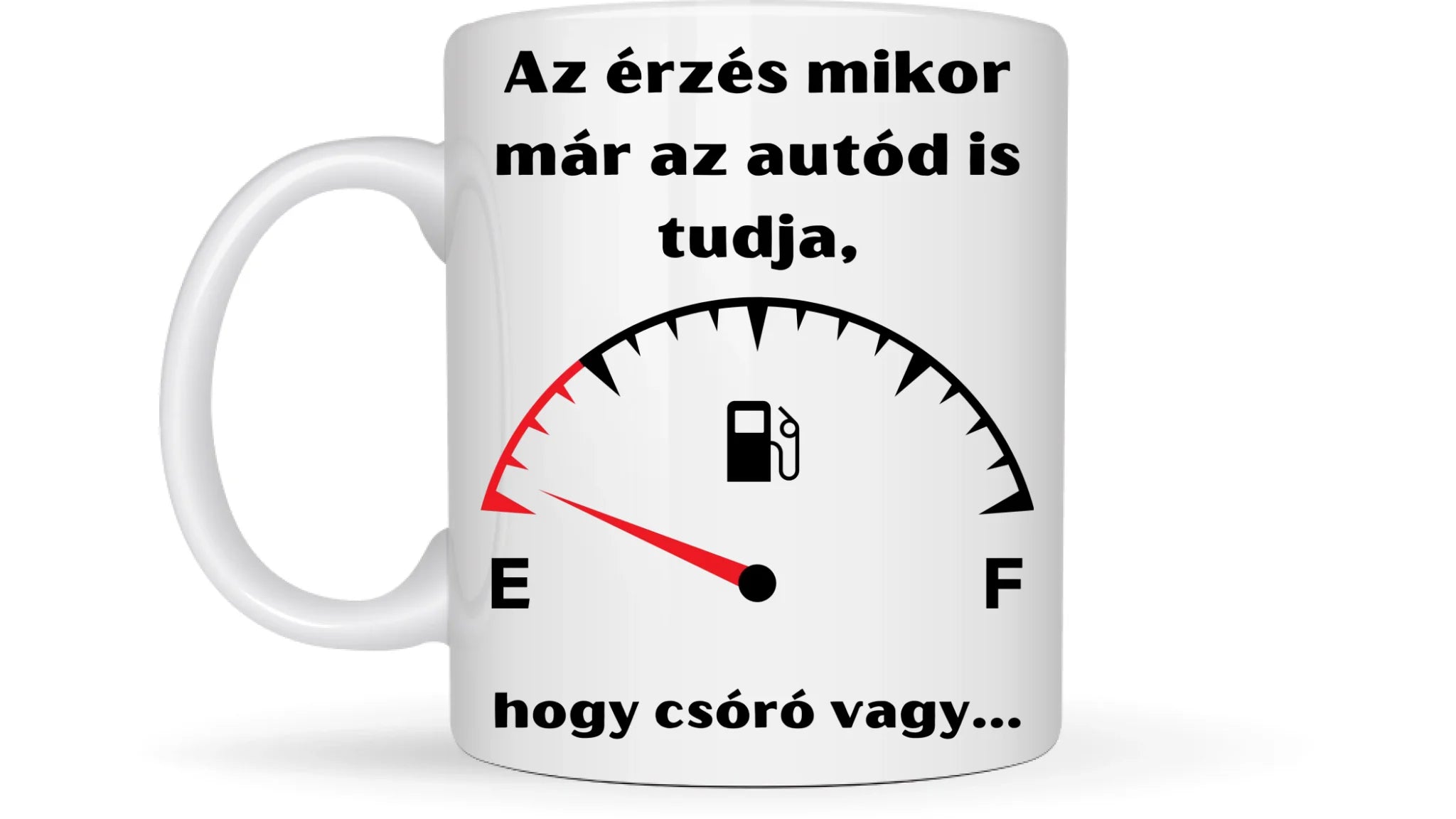 Az érzés mikor már az autód is tudja, hogy csóró vagy... - Egyedi vicces, humoros bögre