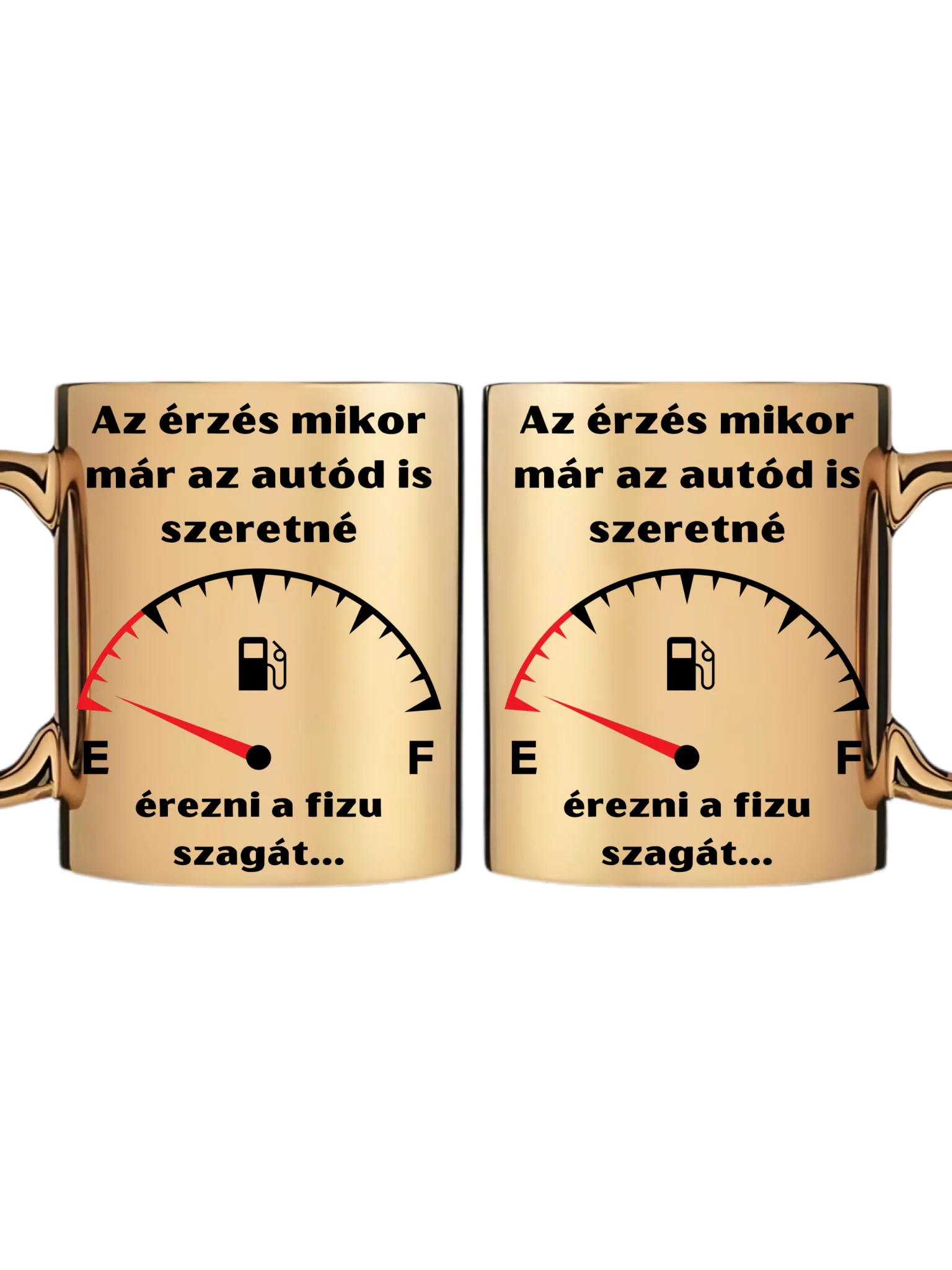 Arany metál bögre