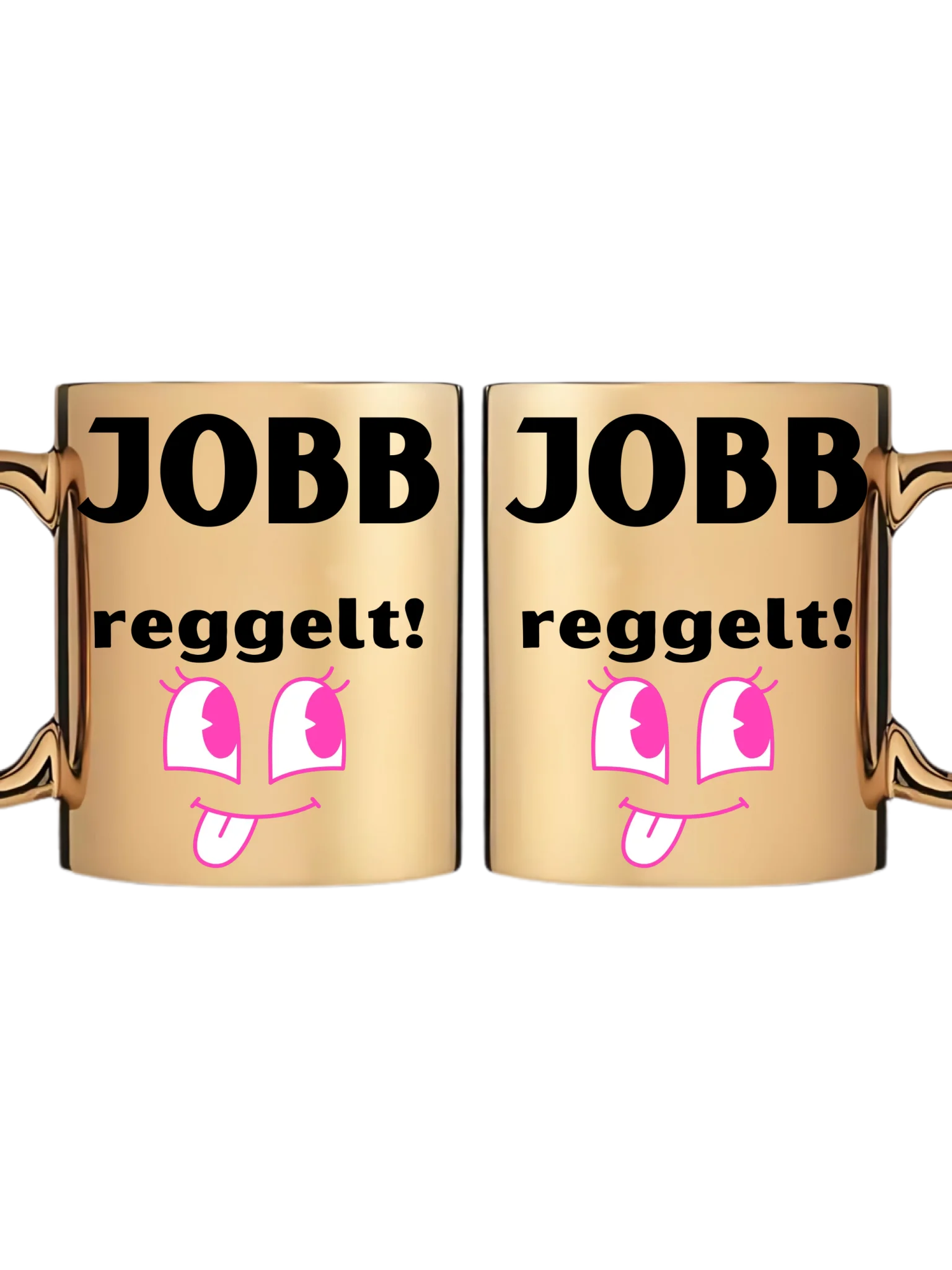 Arany metál bögre