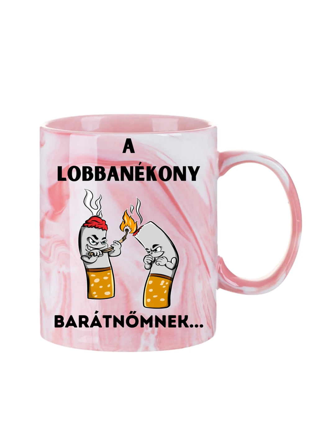 A lobbanékony barátnőmnek... - Egyedi vicces, humoros bögre