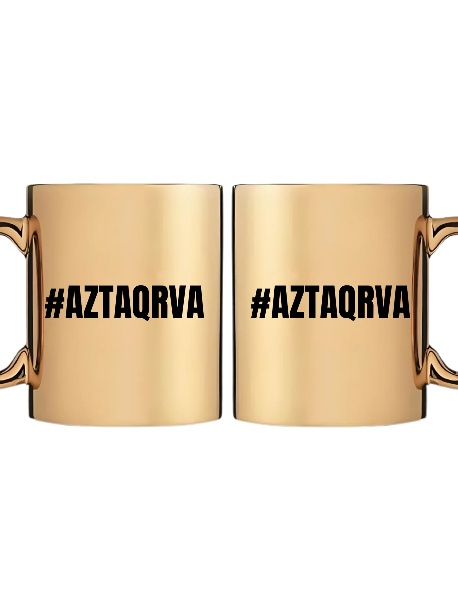 Arany metál bögre