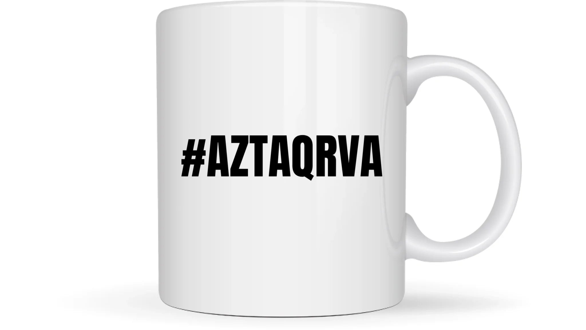 #AZTAQRVA - Egyedi vicces, humoros bögre