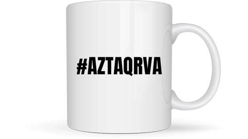 #AZTAQRVA - Egyedi vicces, humoros bögre