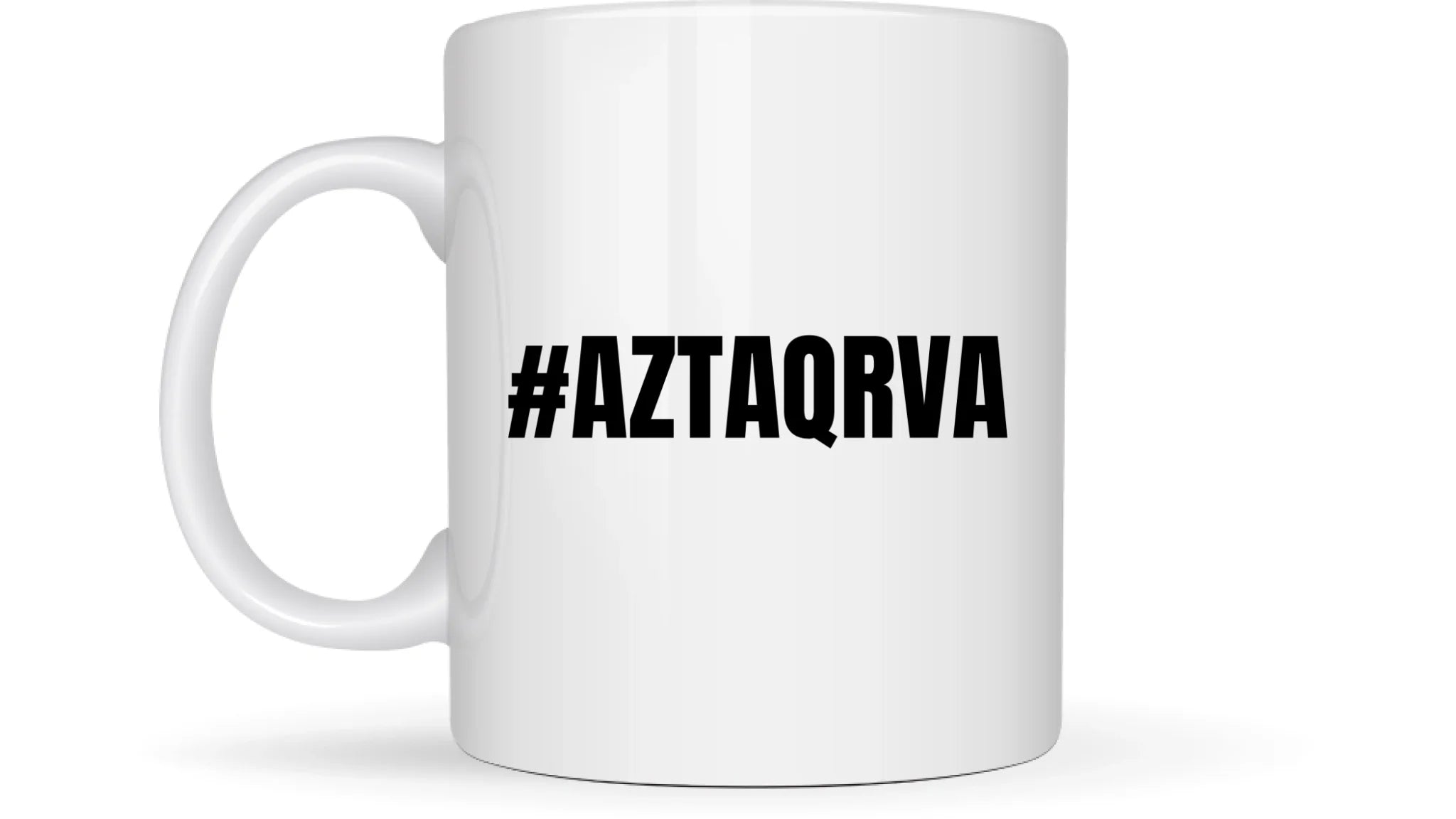 #AZTAQRVA - Egyedi vicces, humoros bögre