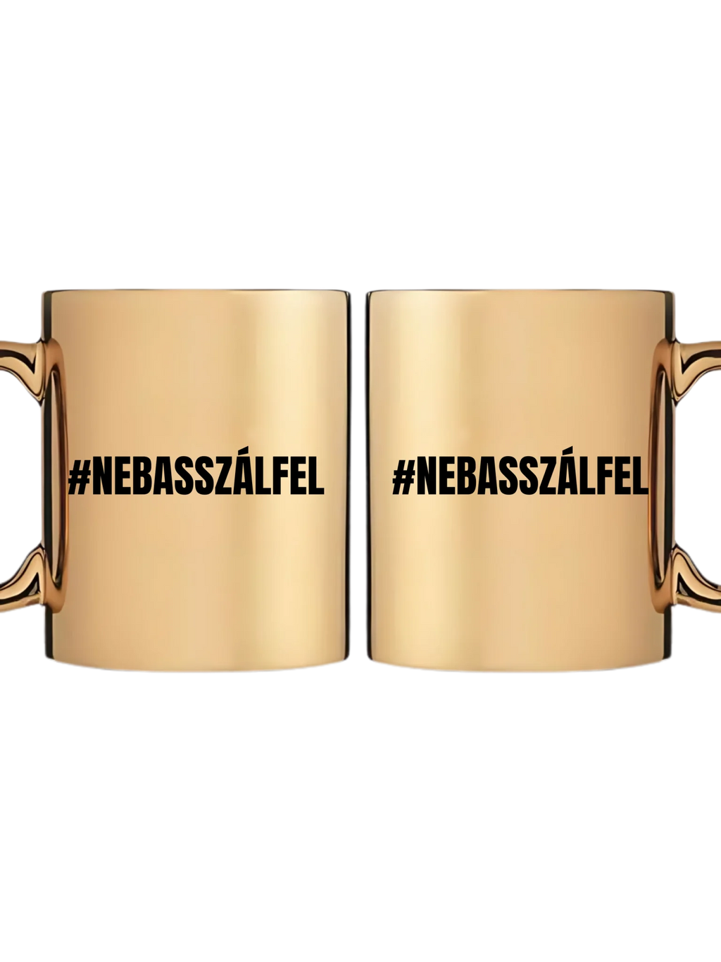 Arany metál bögre