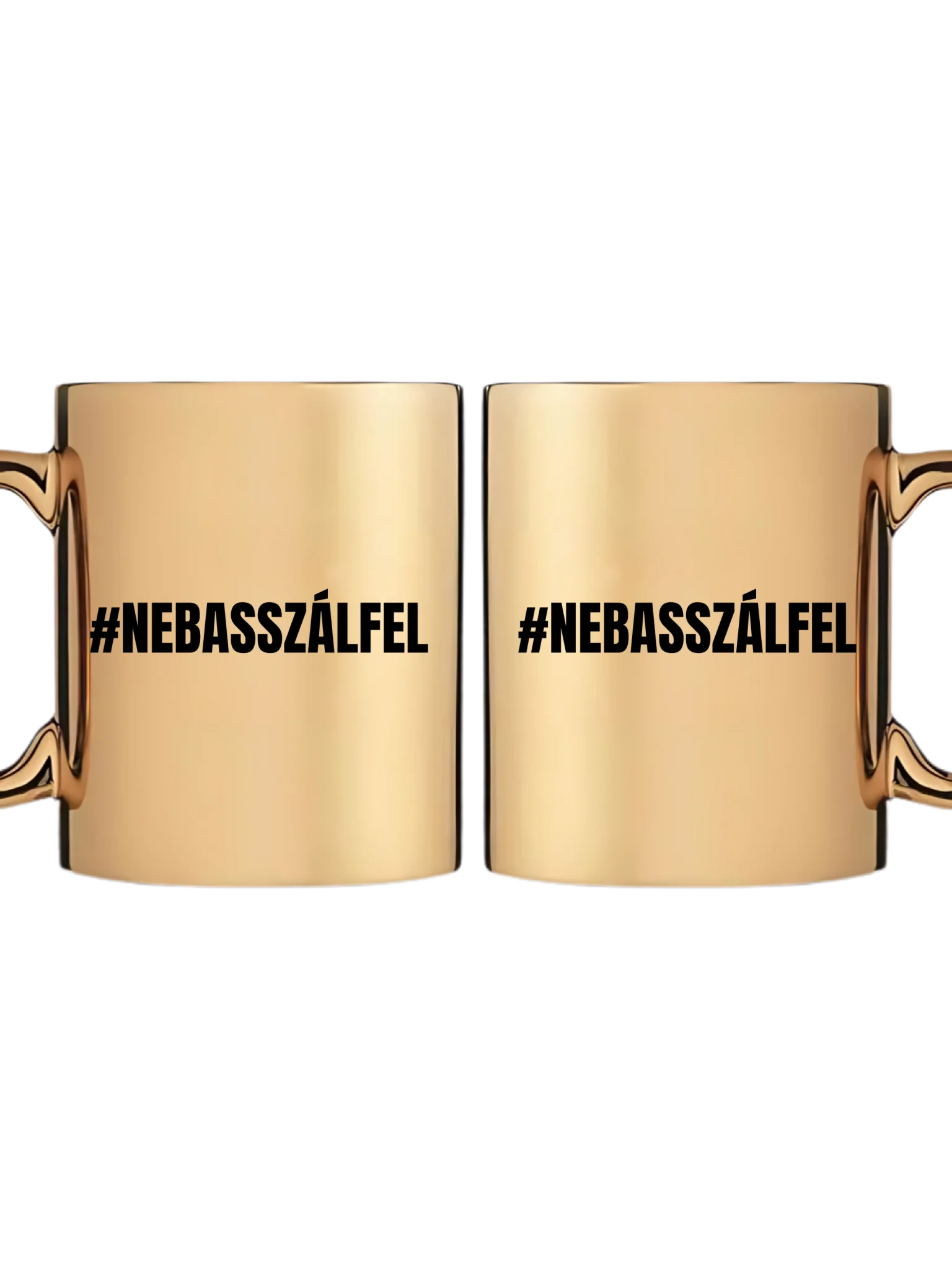 Arany metál bögre