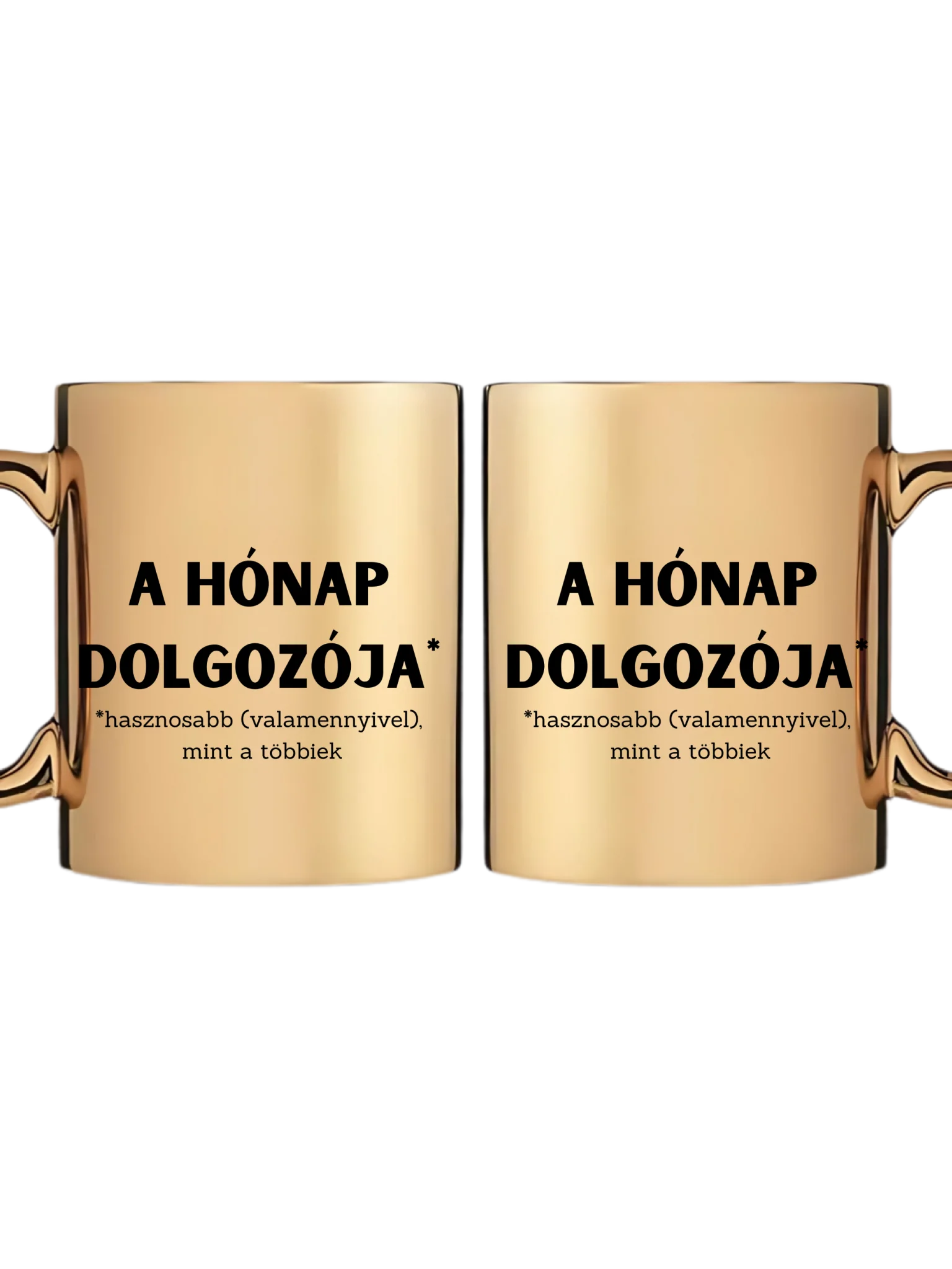 Arany metál bögre