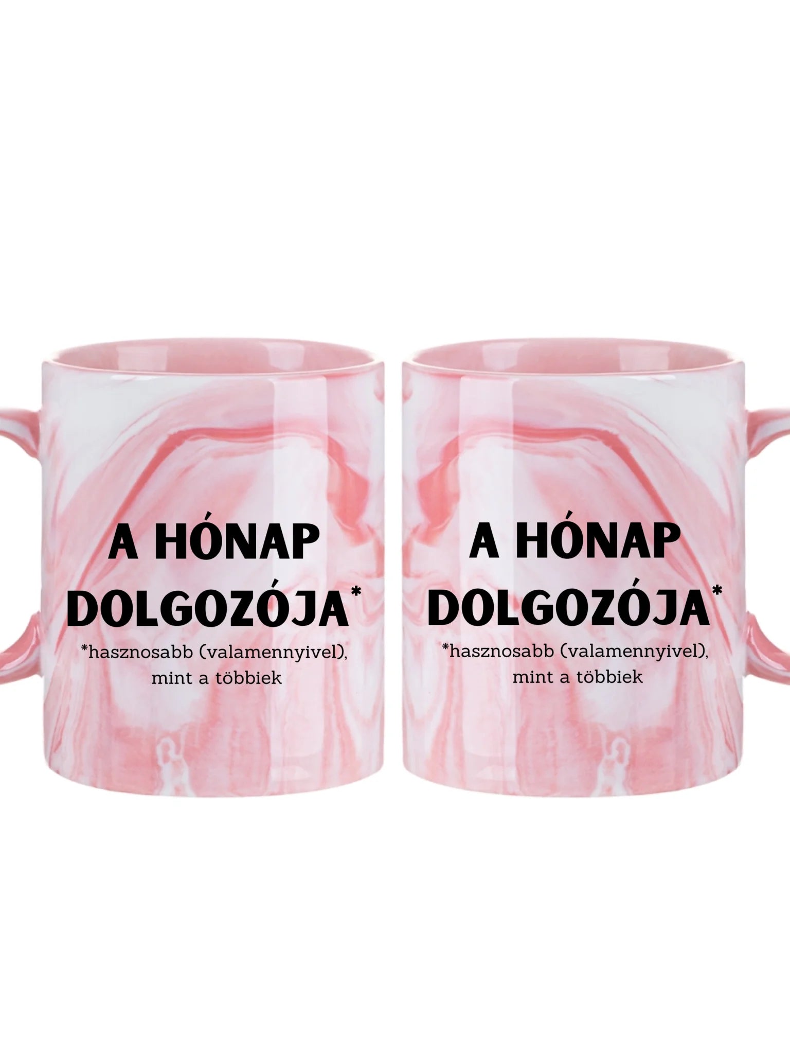 A hónap dolgozója ( hasznosabb valamennyivel ) - Egyedi vicces, humoros bögre