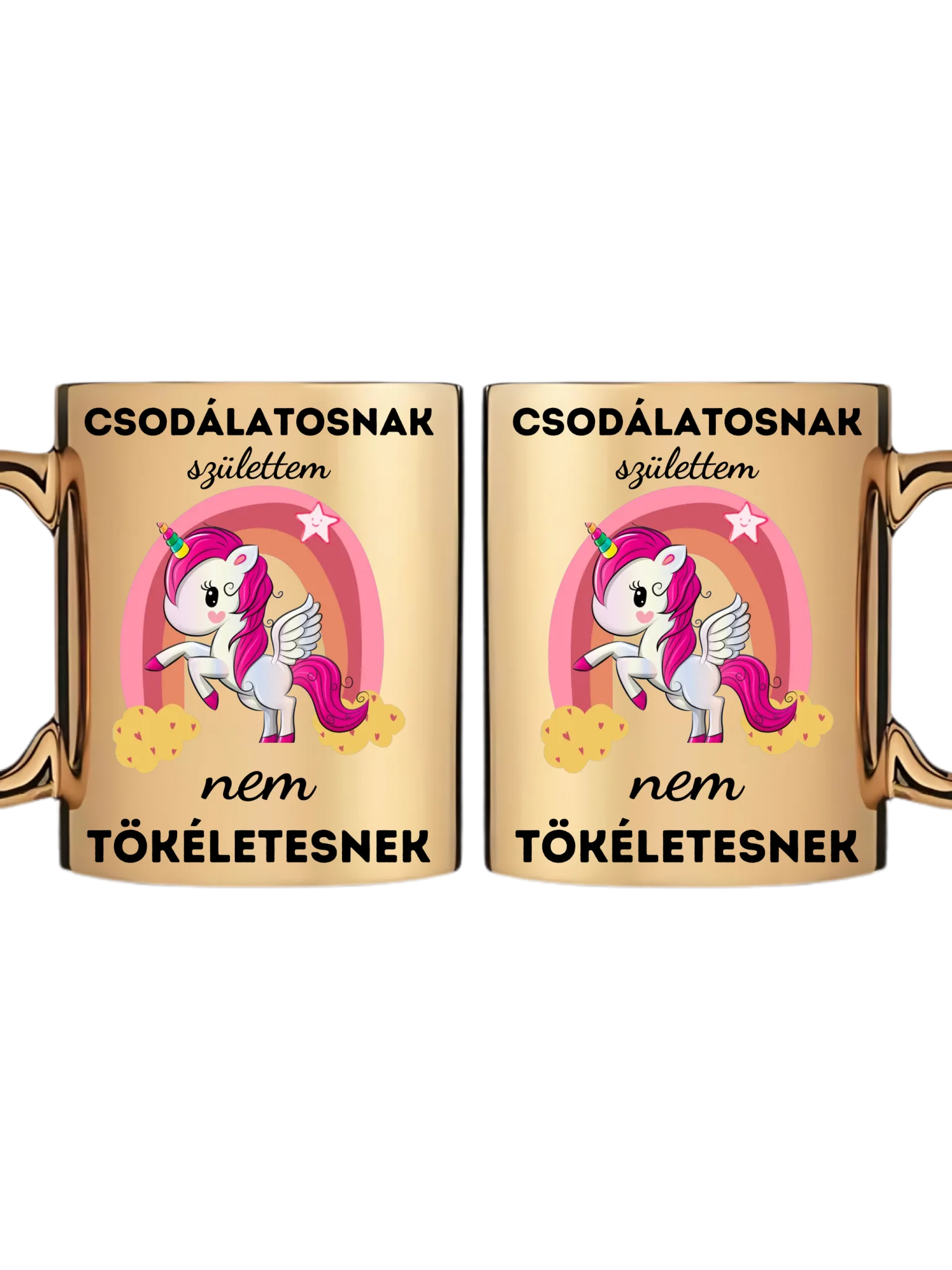 Arany metál bögre