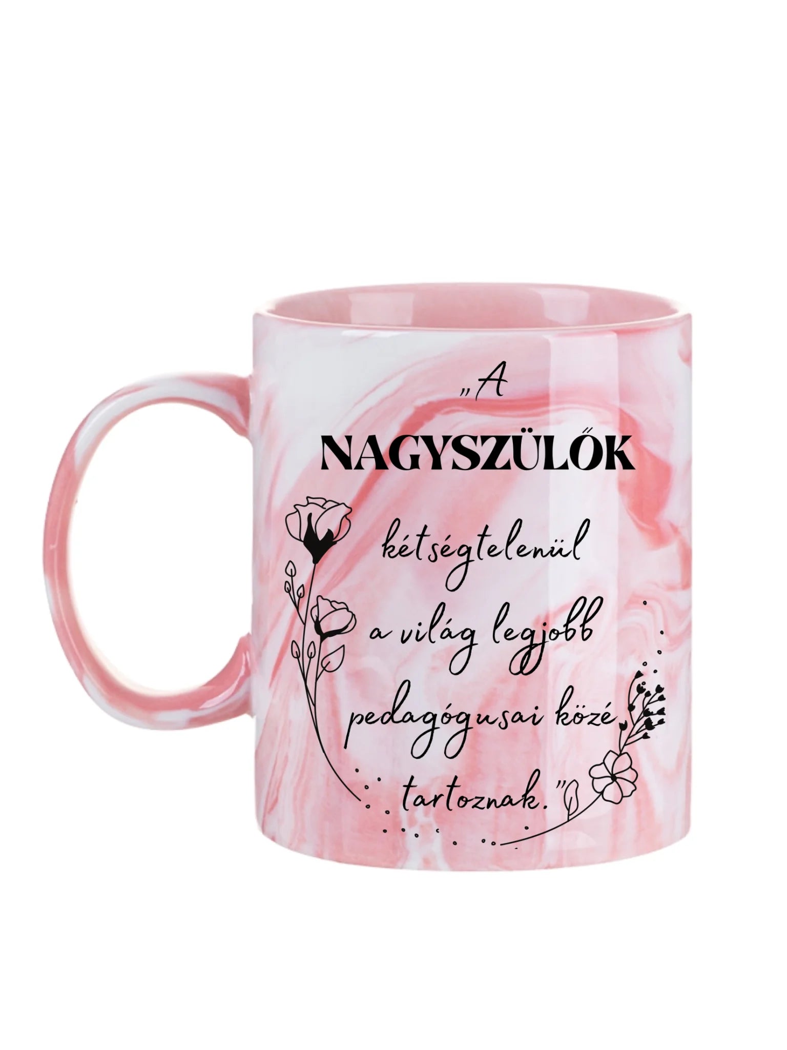 Nagyszülők koktélozva randiznak - Egyedi személyre szabható bögre