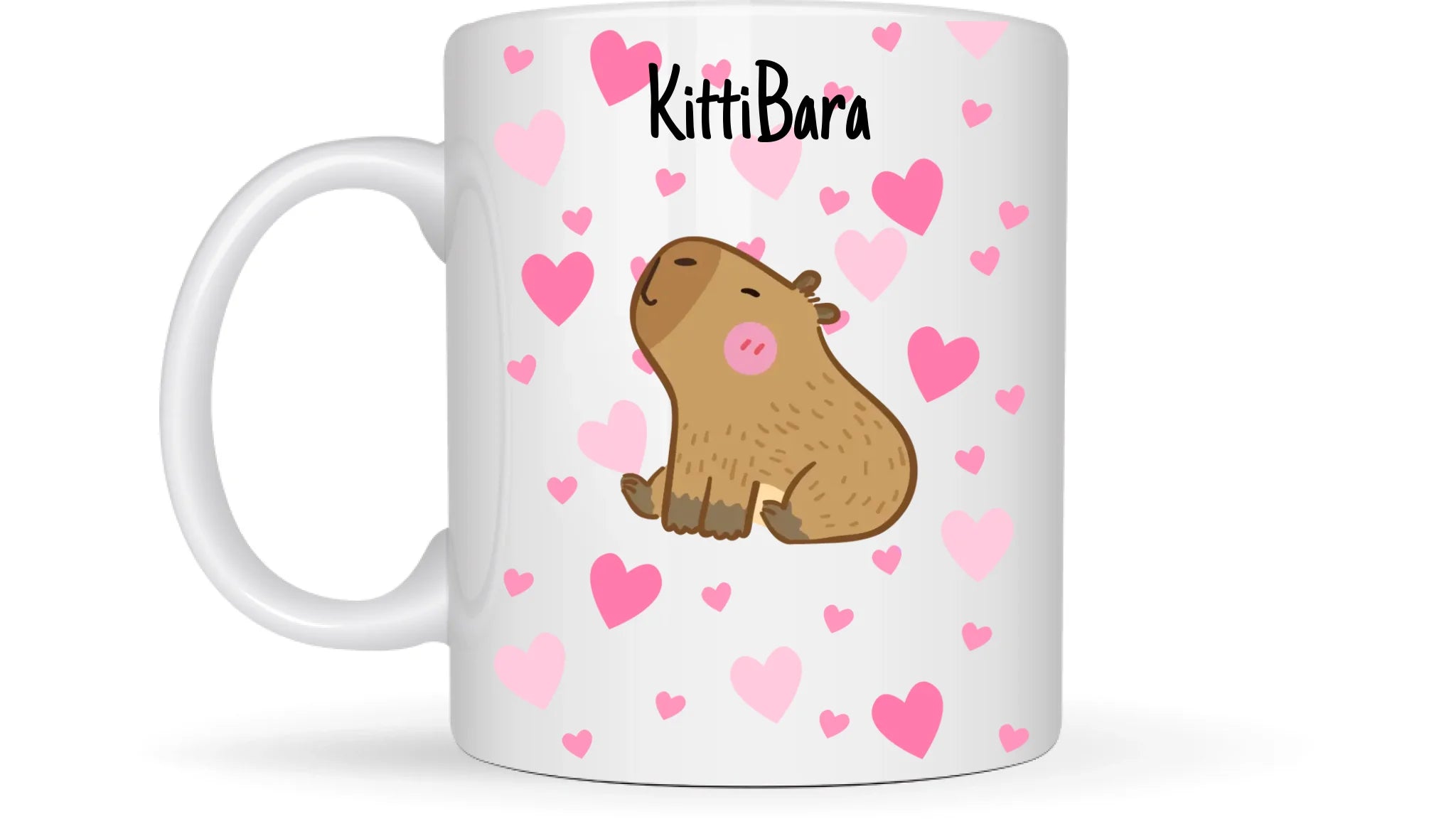 Capybara választható Fiú és Lány - Egyedi személyre szabható bögre