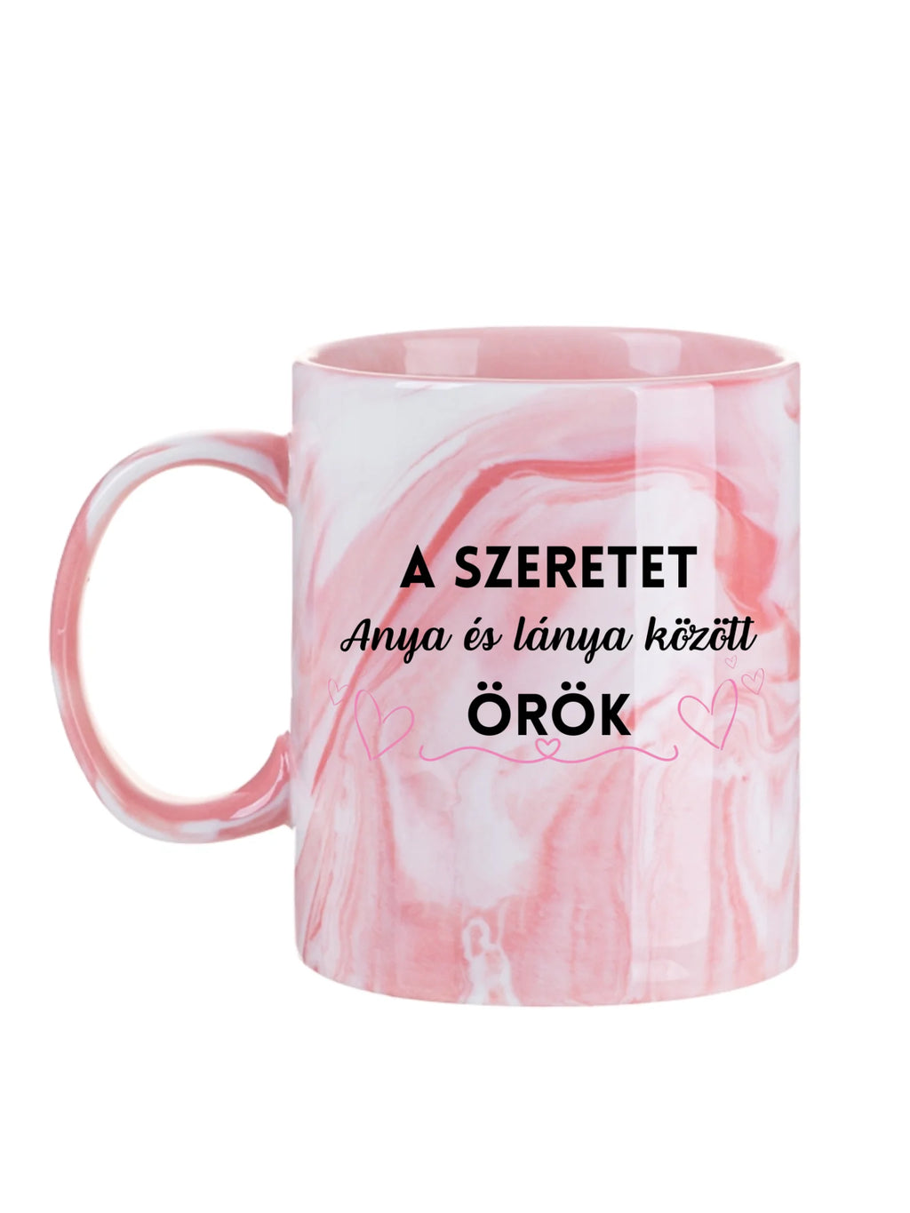 Édesanya babával a kezében - Egyedi személyre szabható bögre
