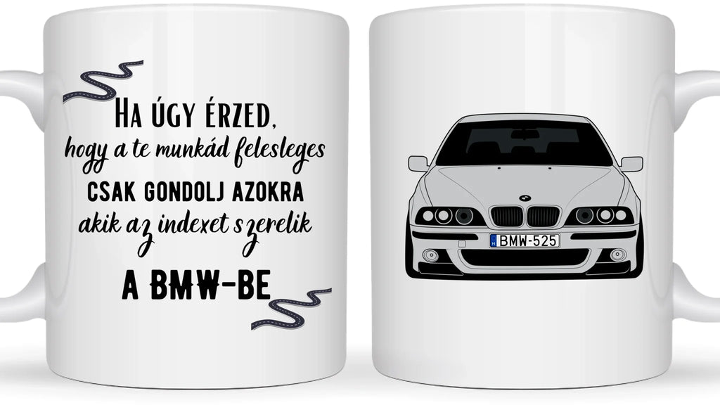 BMW E39 - Egyedi személyre szabható bögre