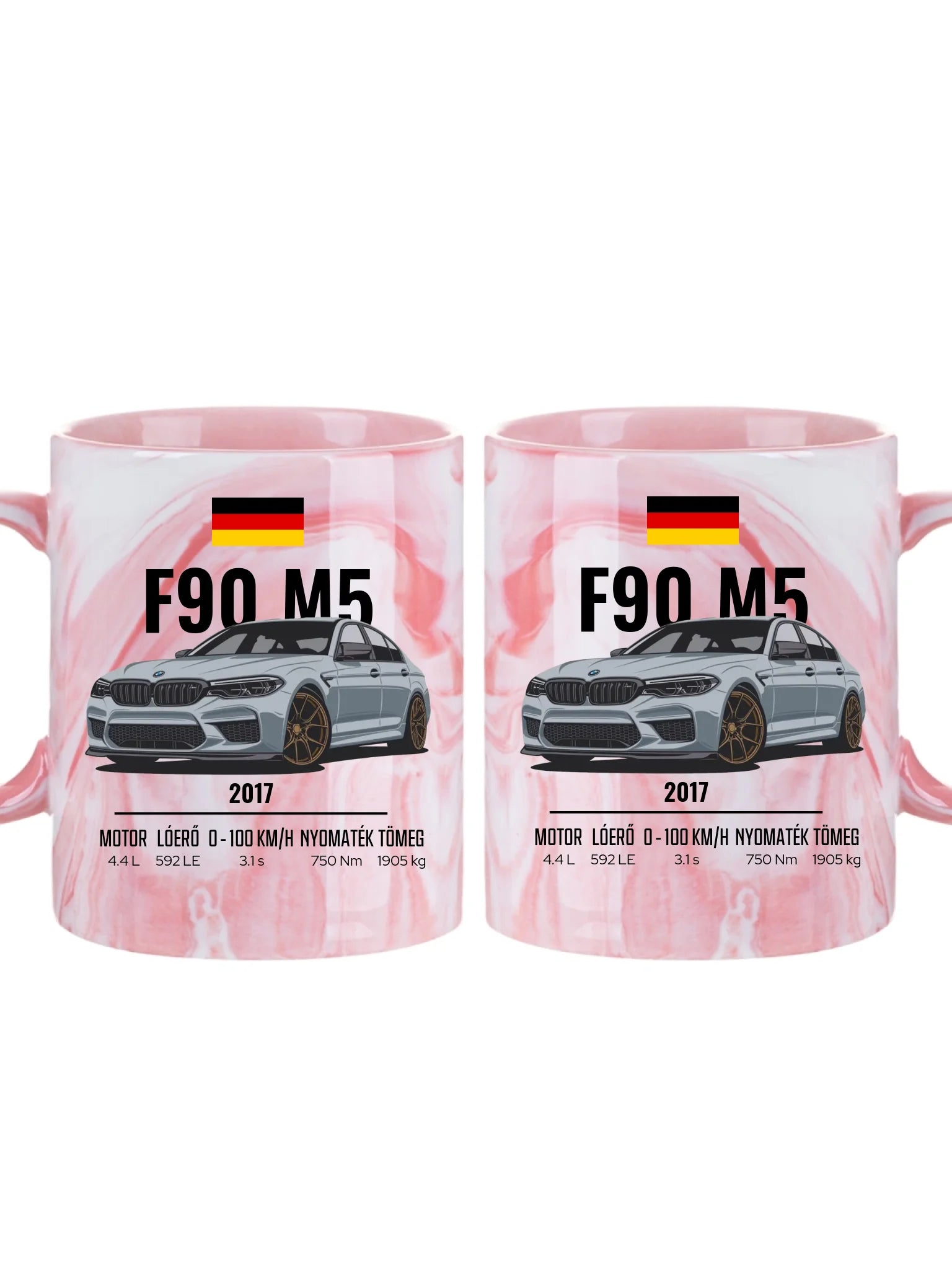 Autó illusztráció - F90 M5 78. - Egyedi személyre szabható bögre