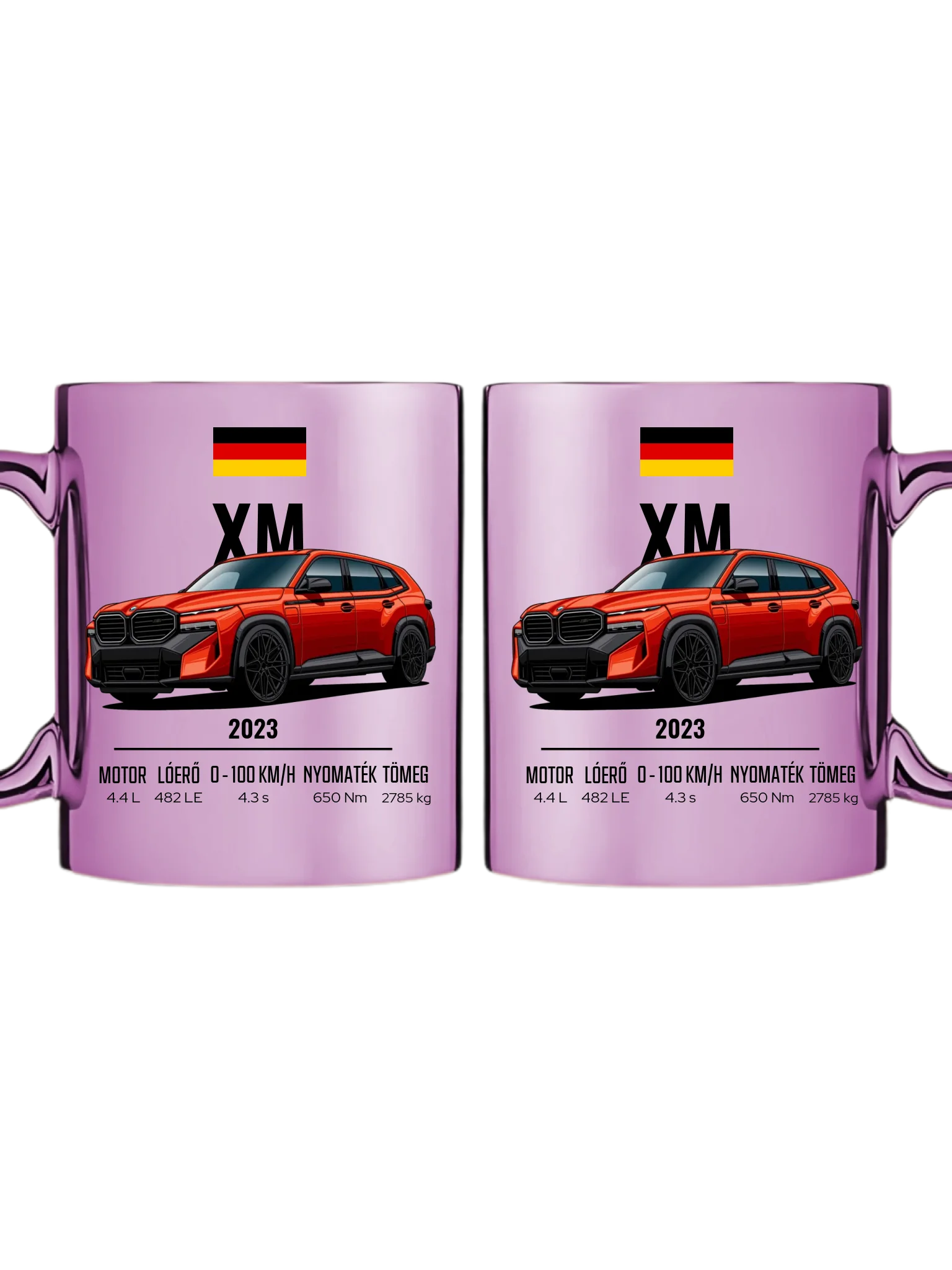 Autó illusztráció - XM 79. - Egyedi személyre szabható bögre