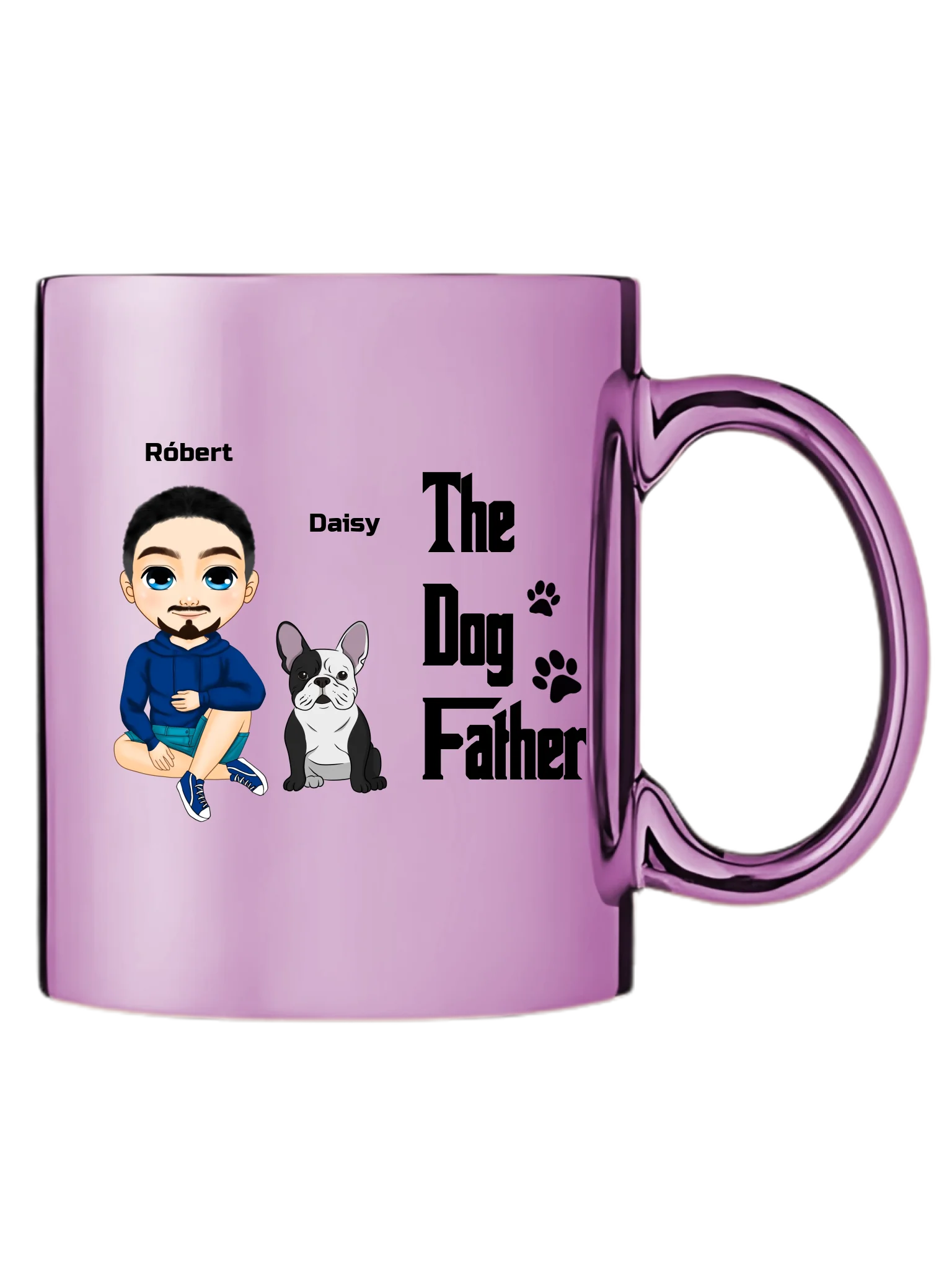 The Dog Father - Egyedi személyre szabott bögre