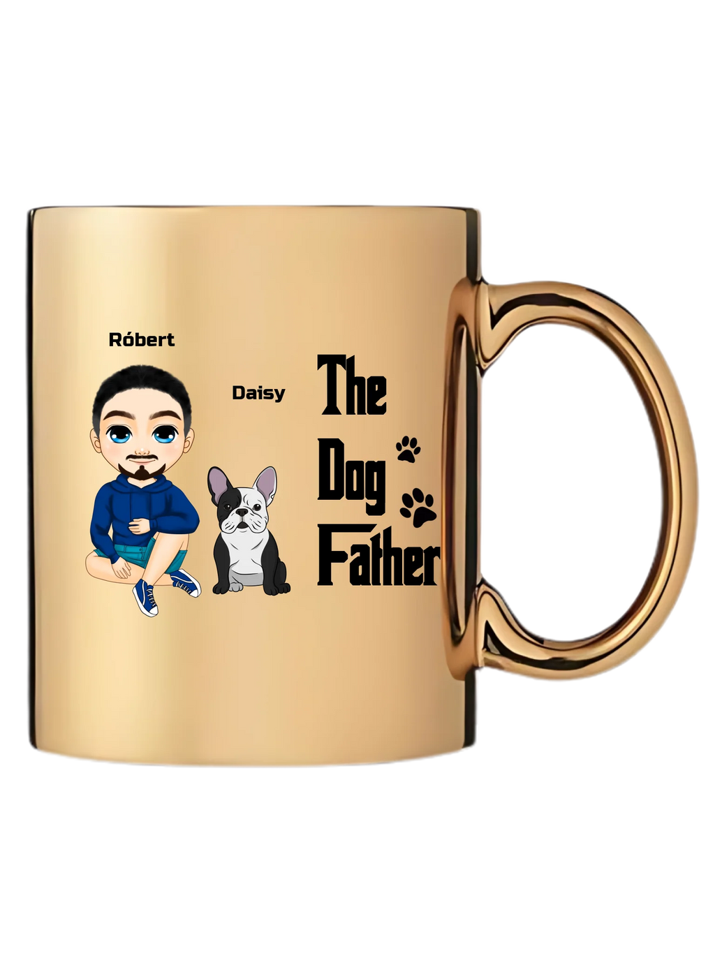 The Dog Father - Egyedi személyre szabott bögre