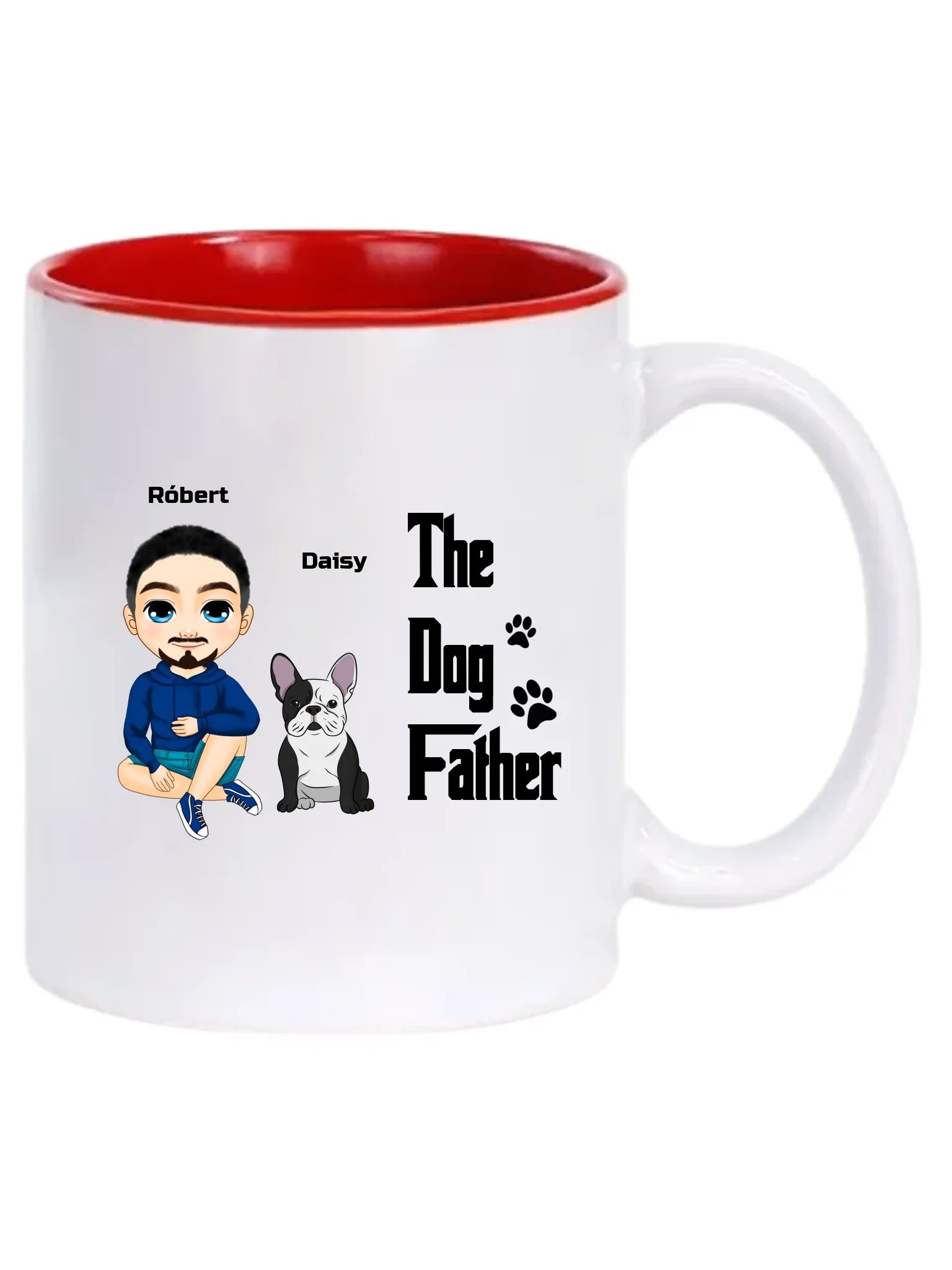 The Dog Father - Egyedi személyre szabott bögre
