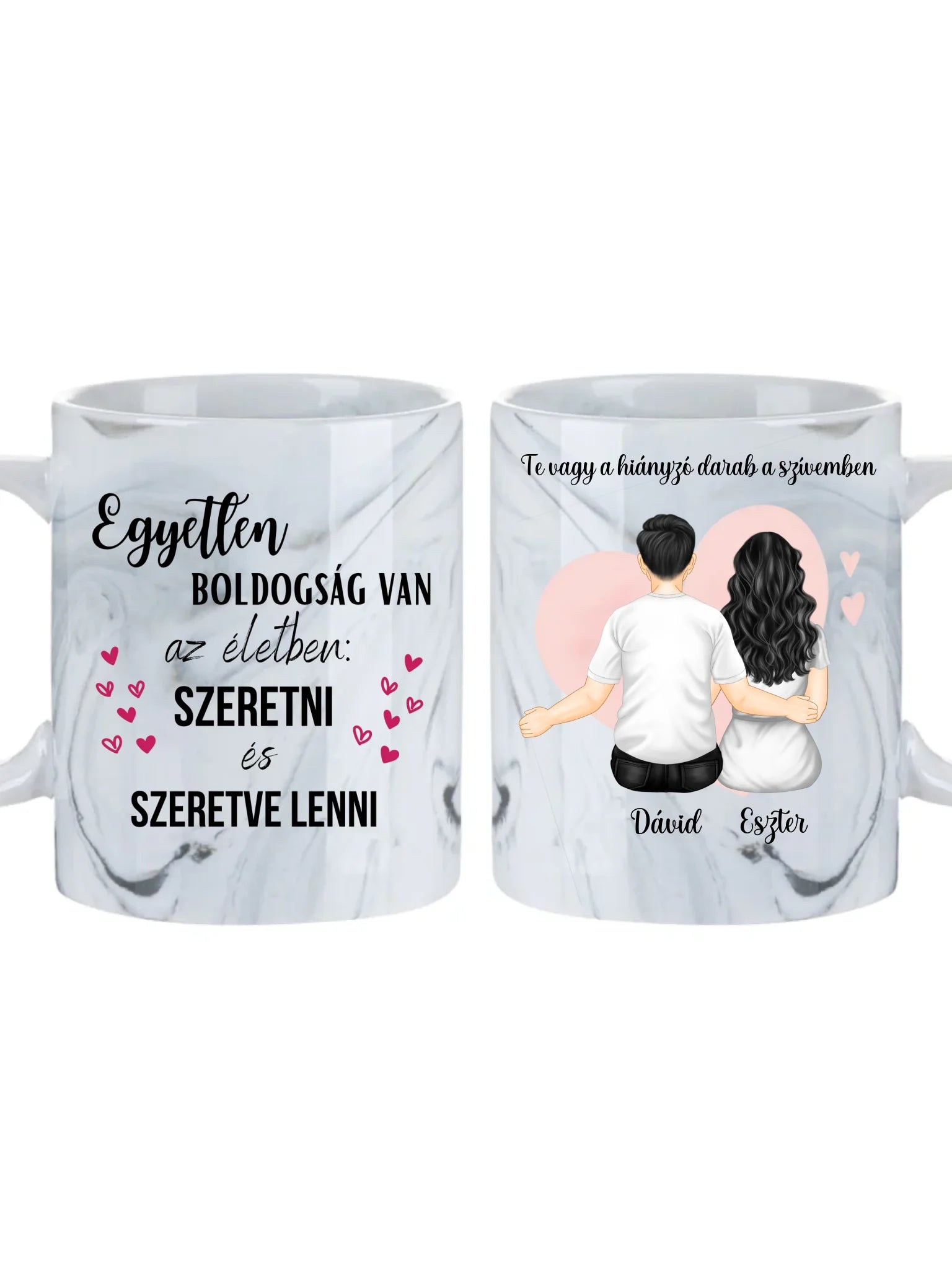 Pároknak - Egyedi személyre szabott bögre