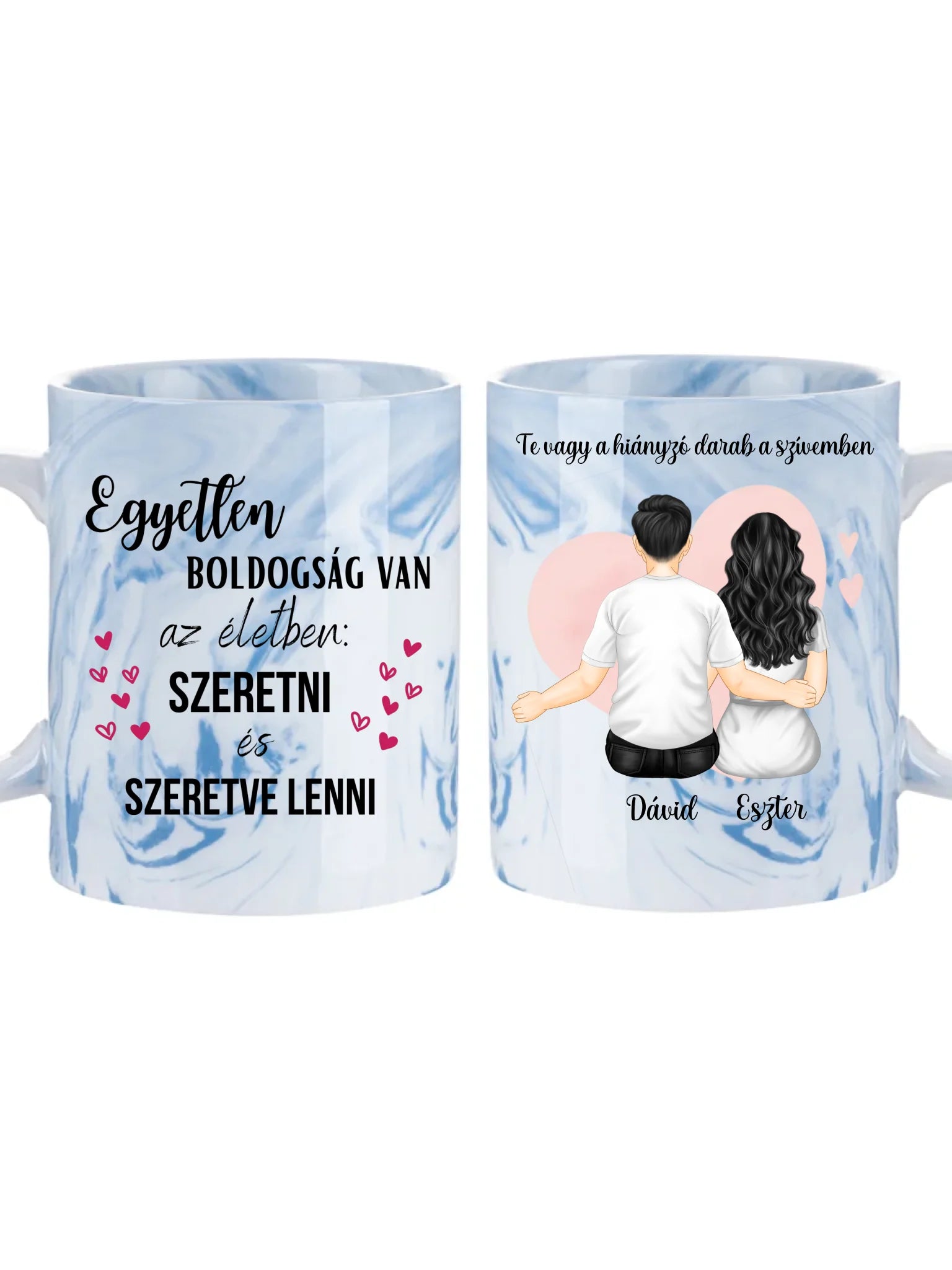 Pároknak - Egyedi személyre szabott bögre